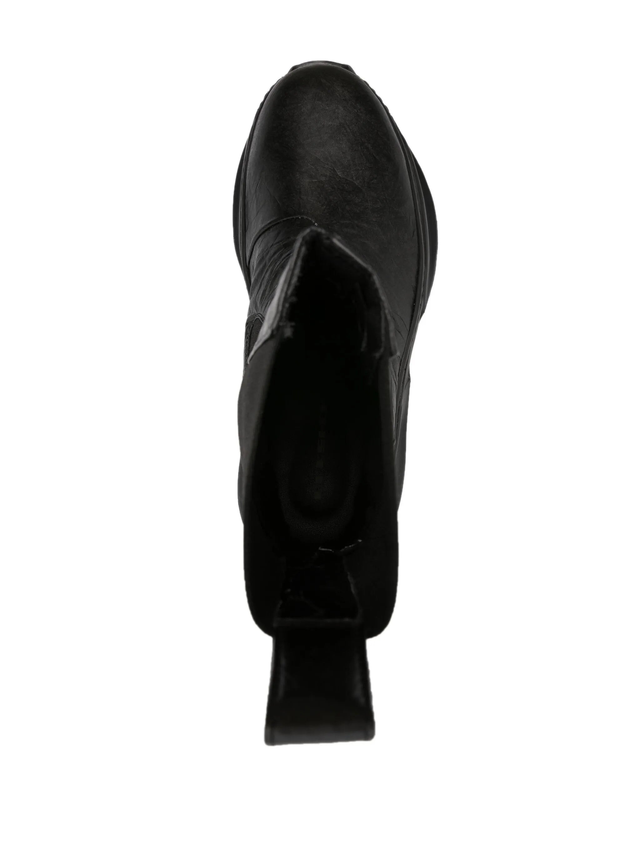 Beatle Abstract crinkled-leather boots