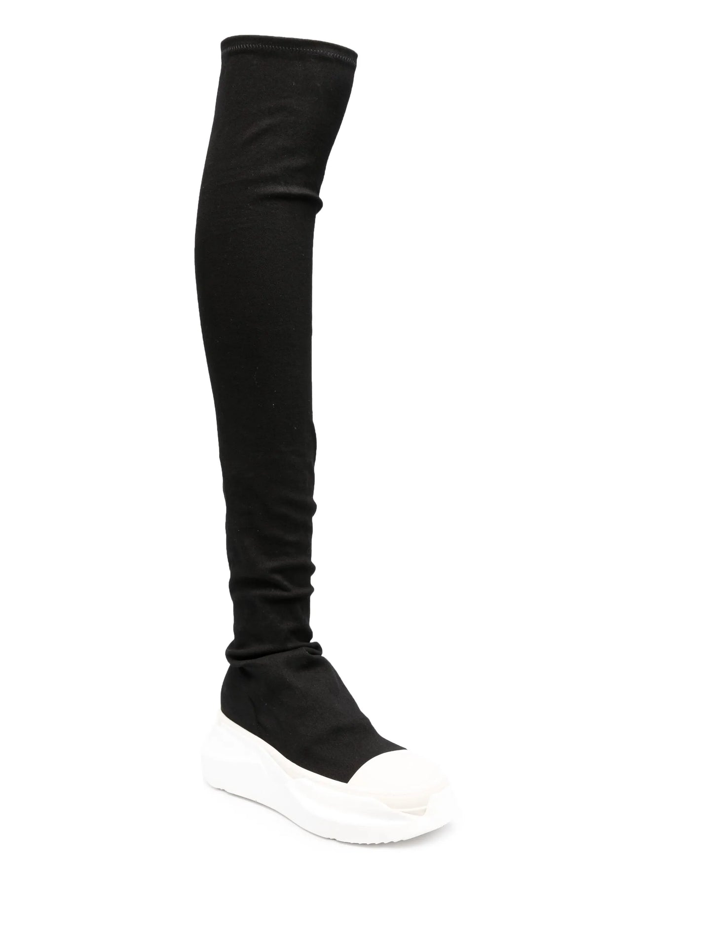 Abstract 70mm thigh-high boots