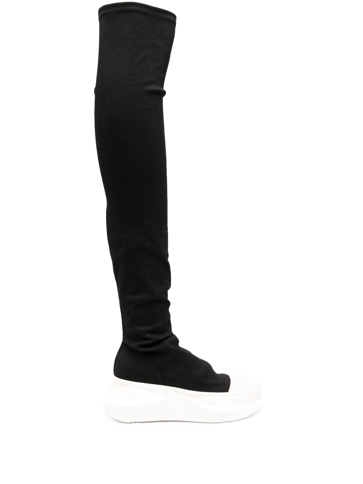 Abstract 70mm thigh-high boots
