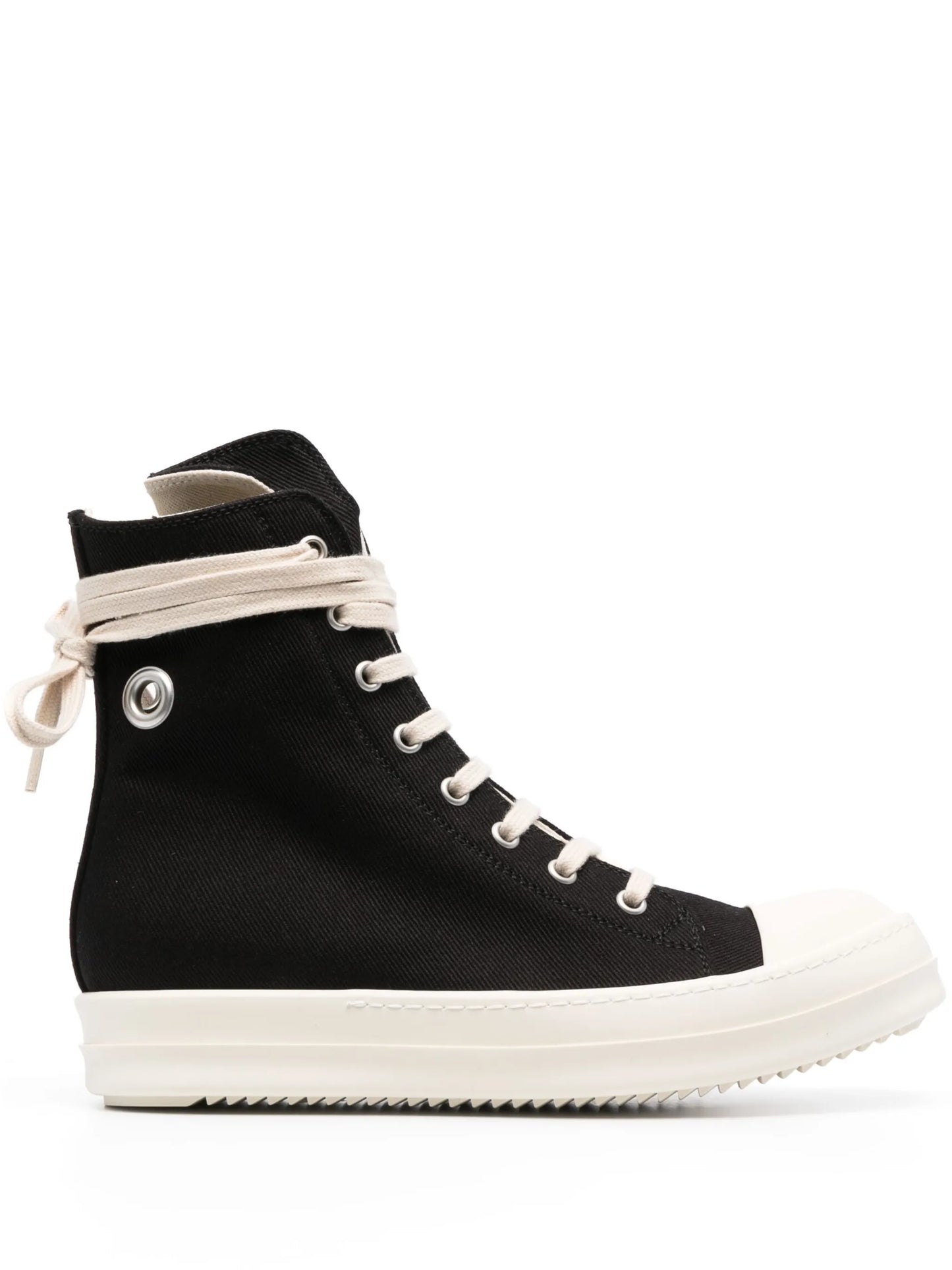 lace-up high-top sneakers