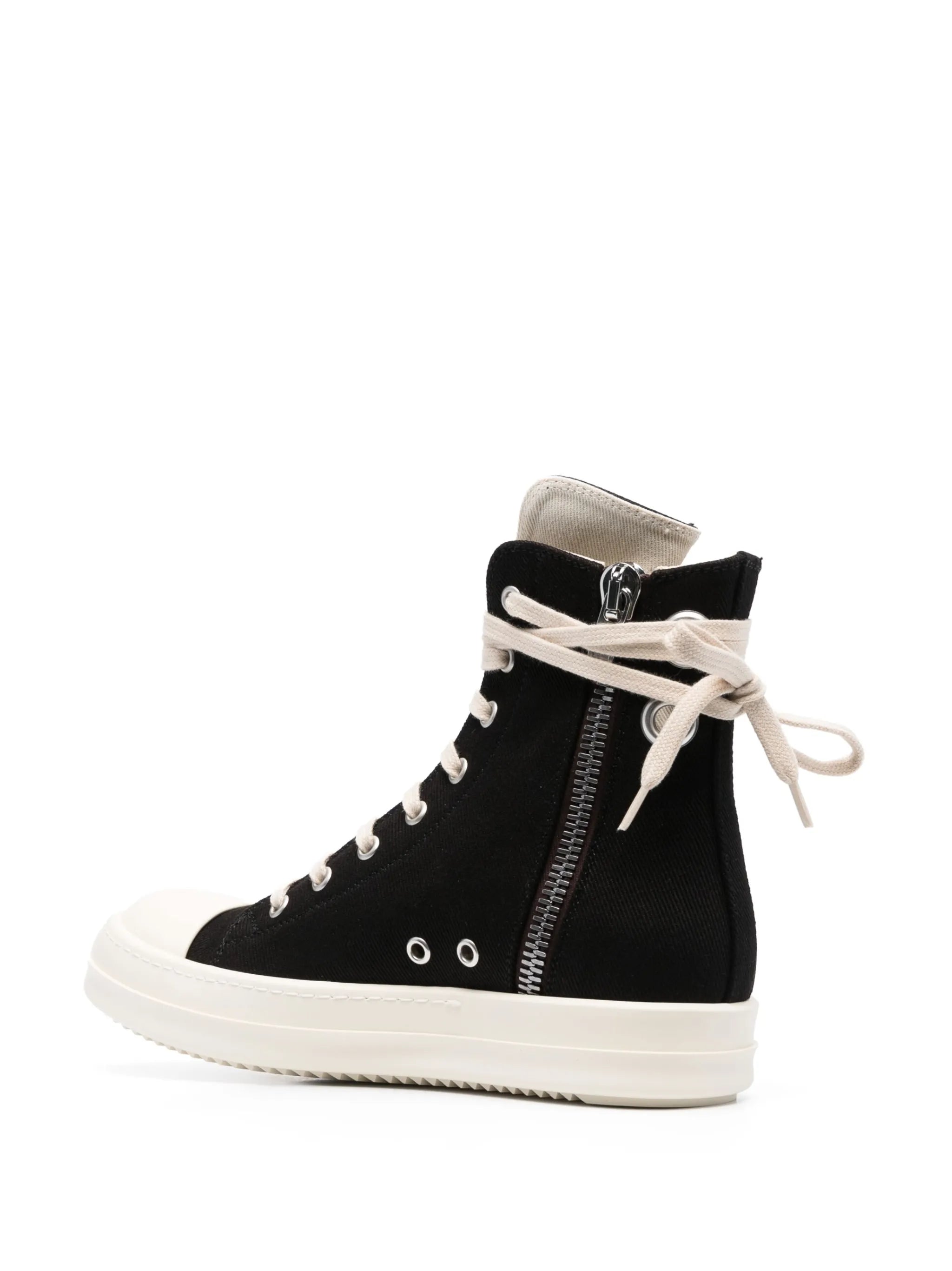 lace-up high-top sneakers