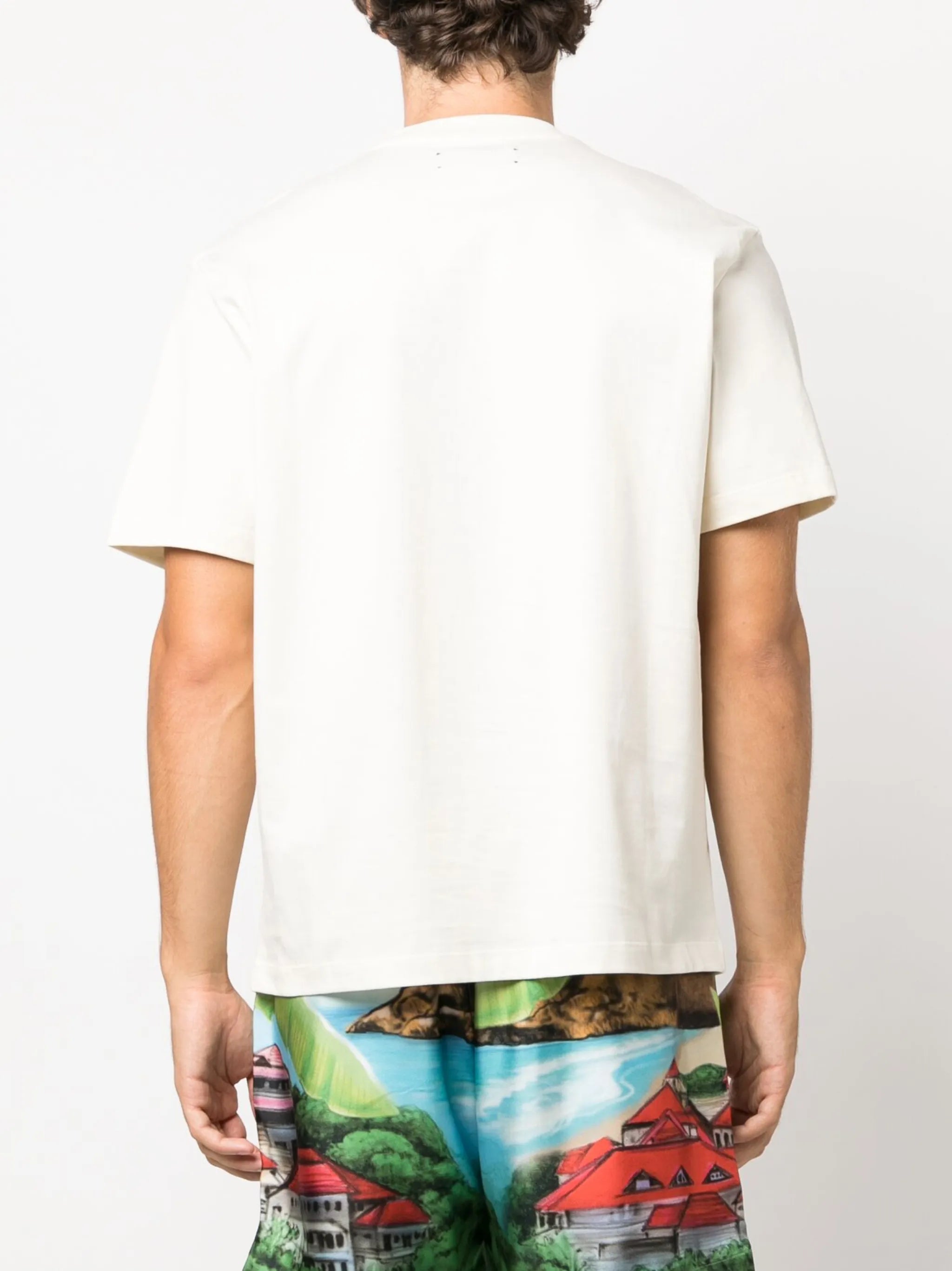 logo-print cotton T-shirt