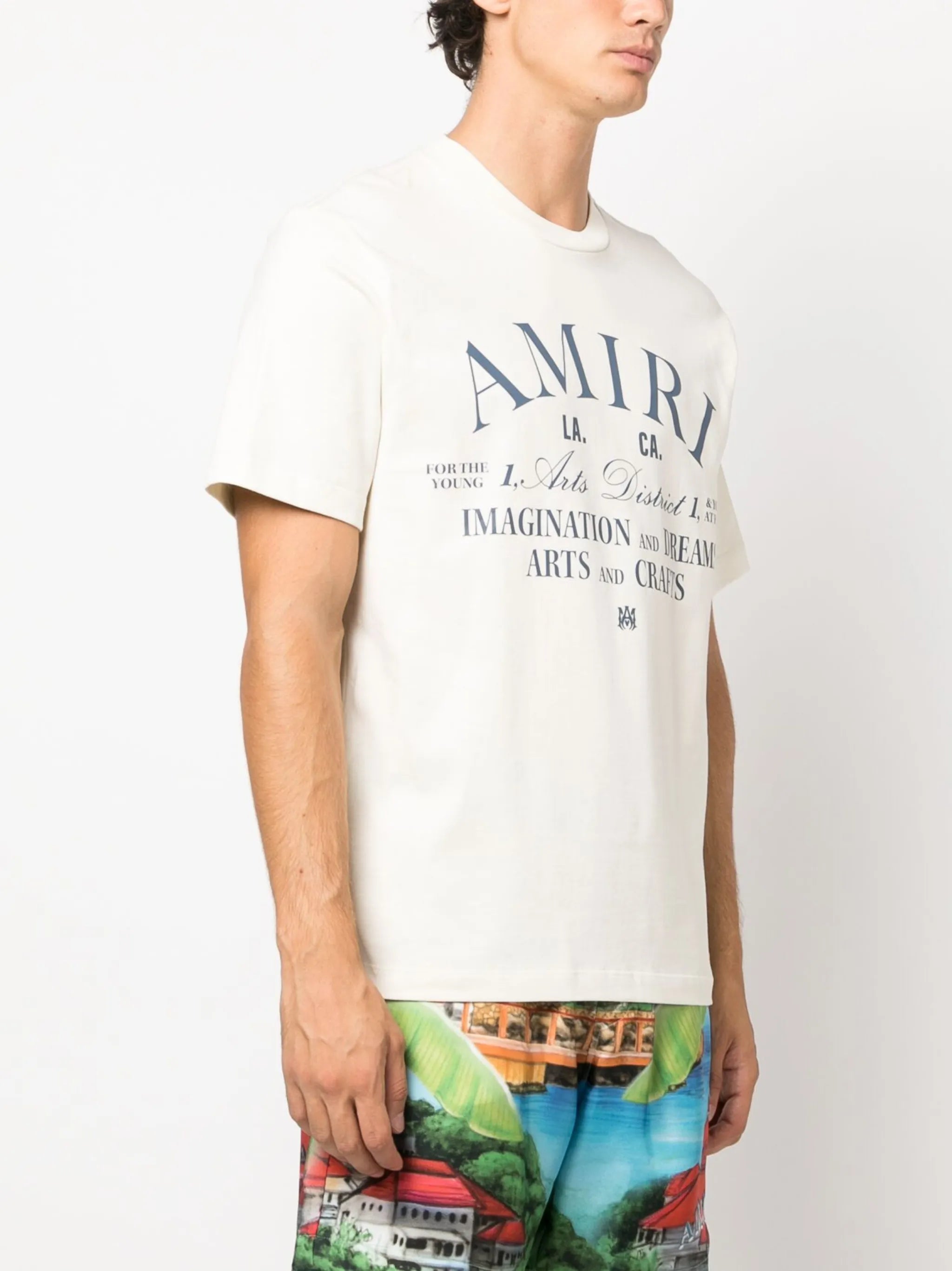 logo-print cotton T-shirt