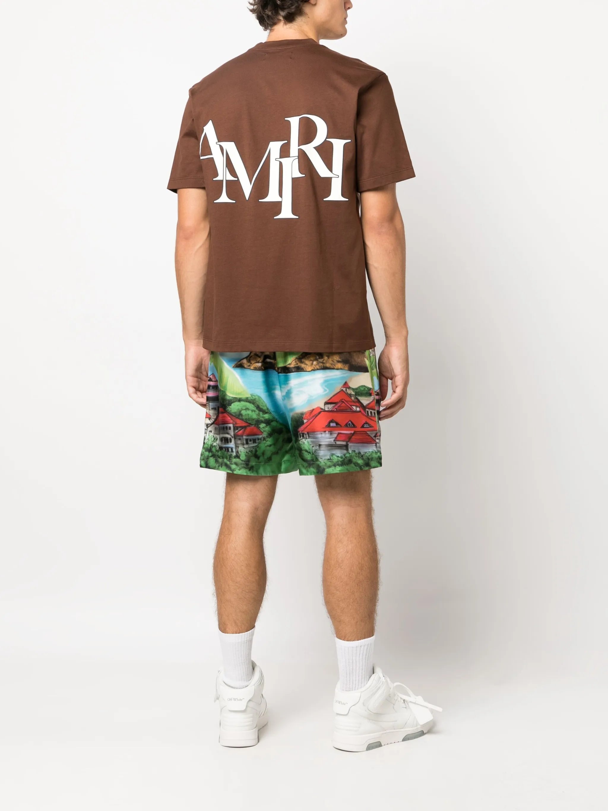 logo-print cotton T-shirt