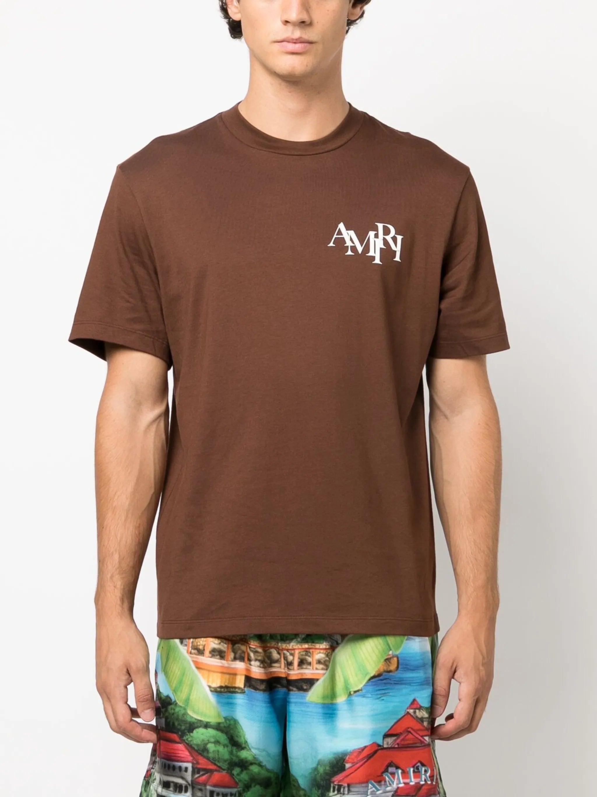 logo-print cotton T-shirt