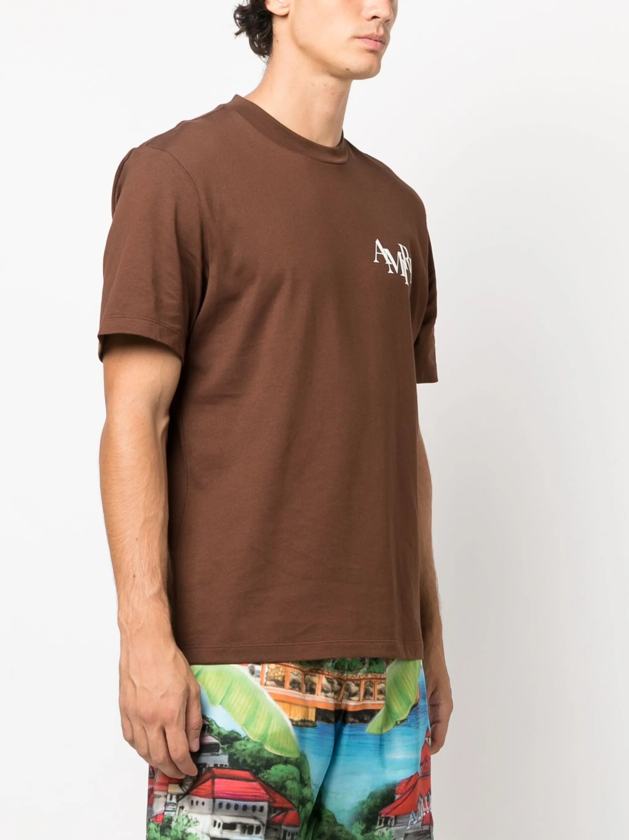 logo-print cotton T-shirt