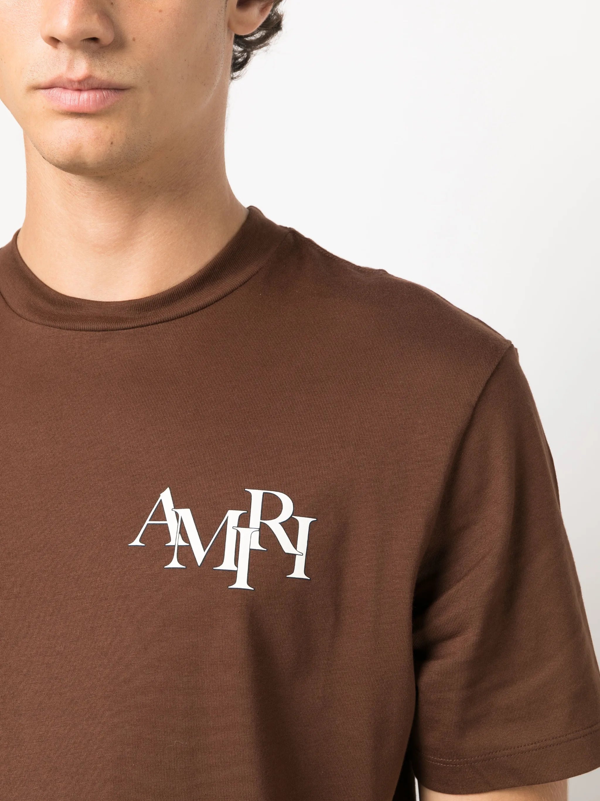 logo-print cotton T-shirt