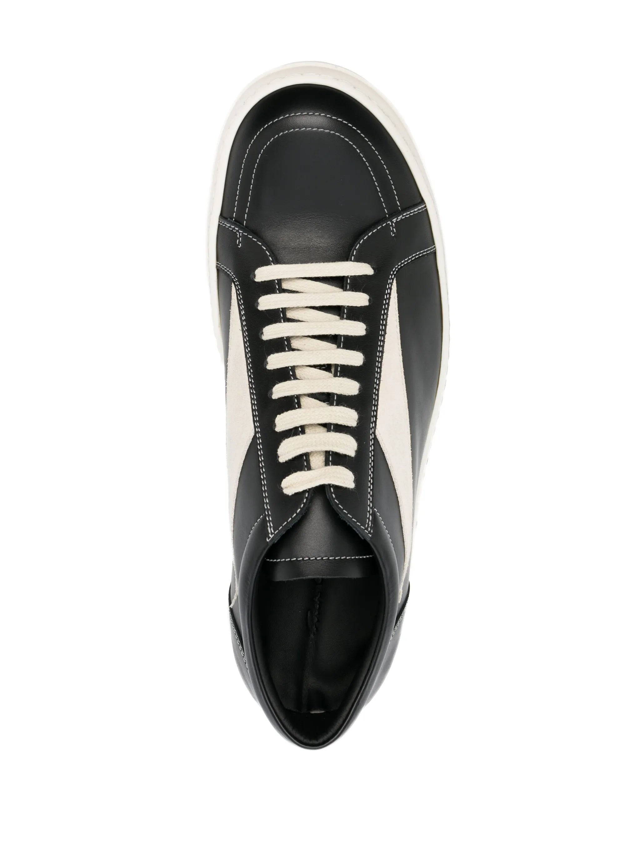 Vintage low-top leather sneakers