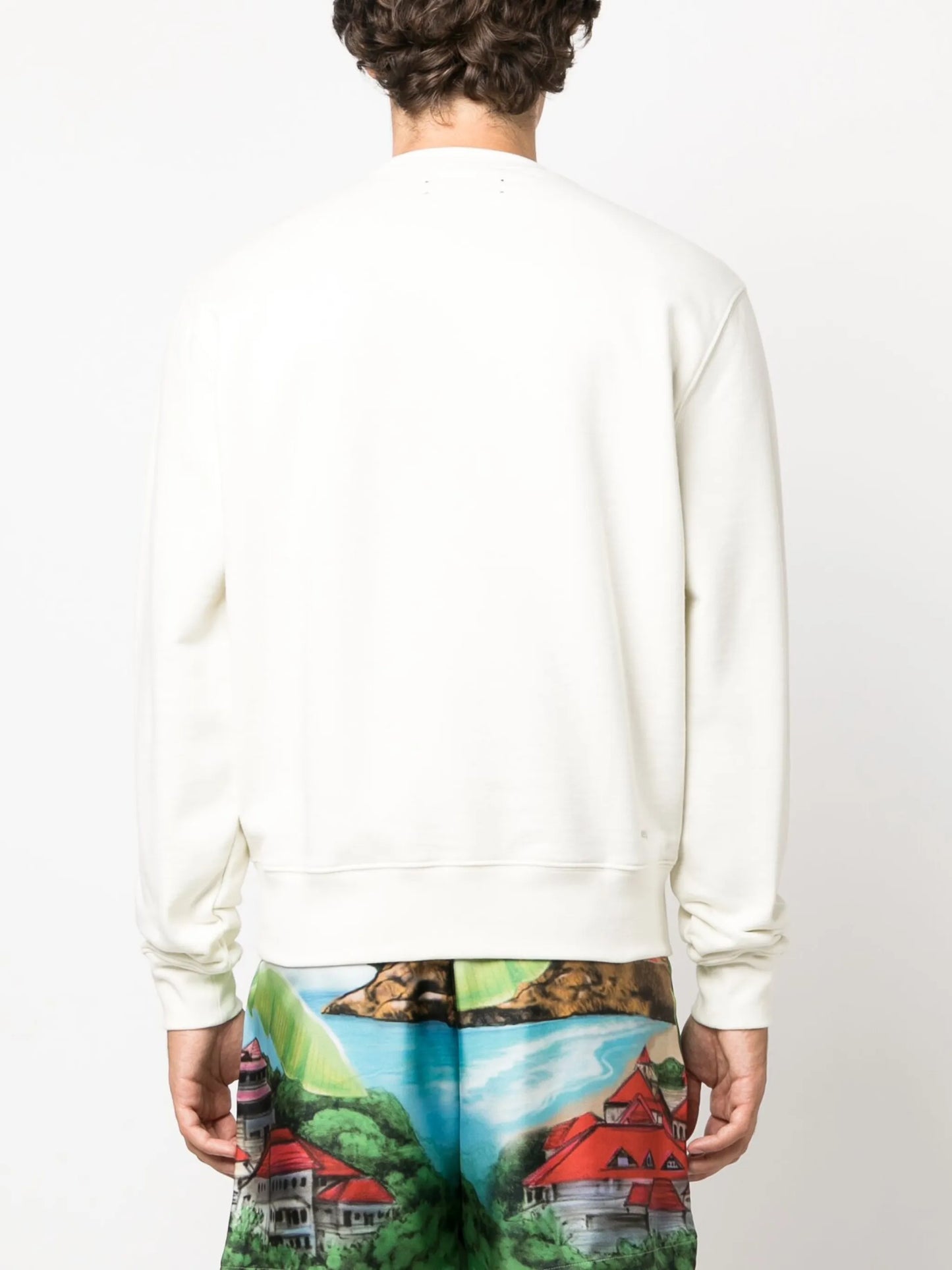 logo-print crew-neck sweatshirt