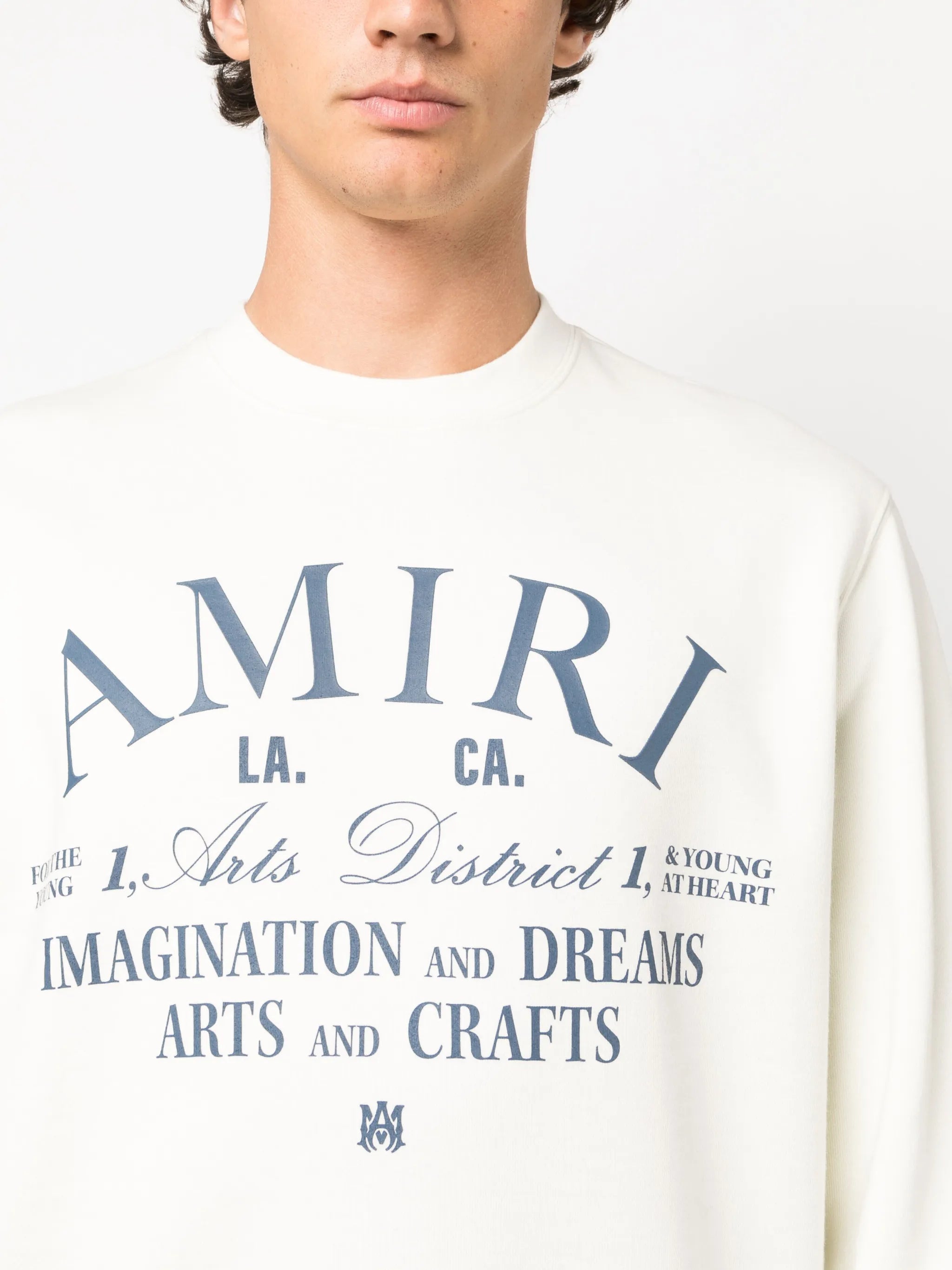logo-print crew-neck sweatshirt