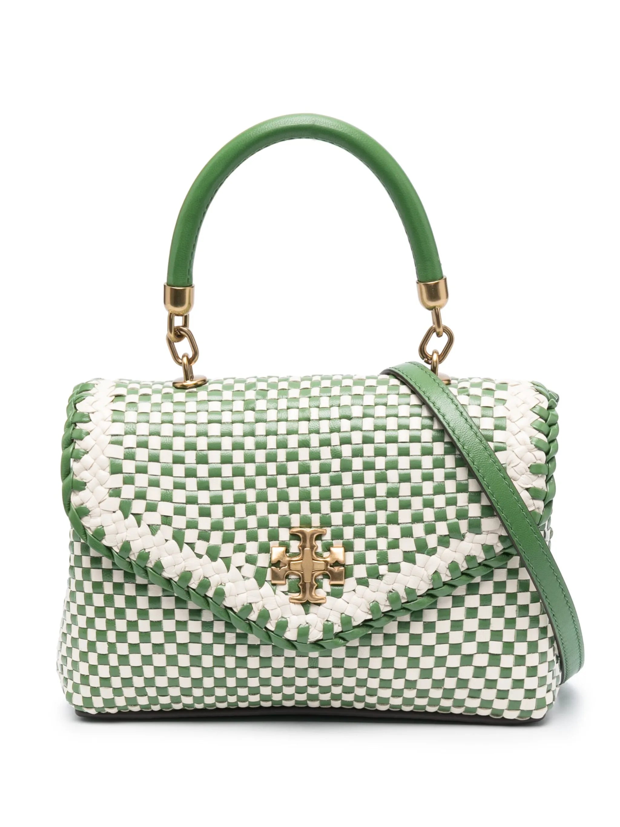 mini Kira woven tote bag
