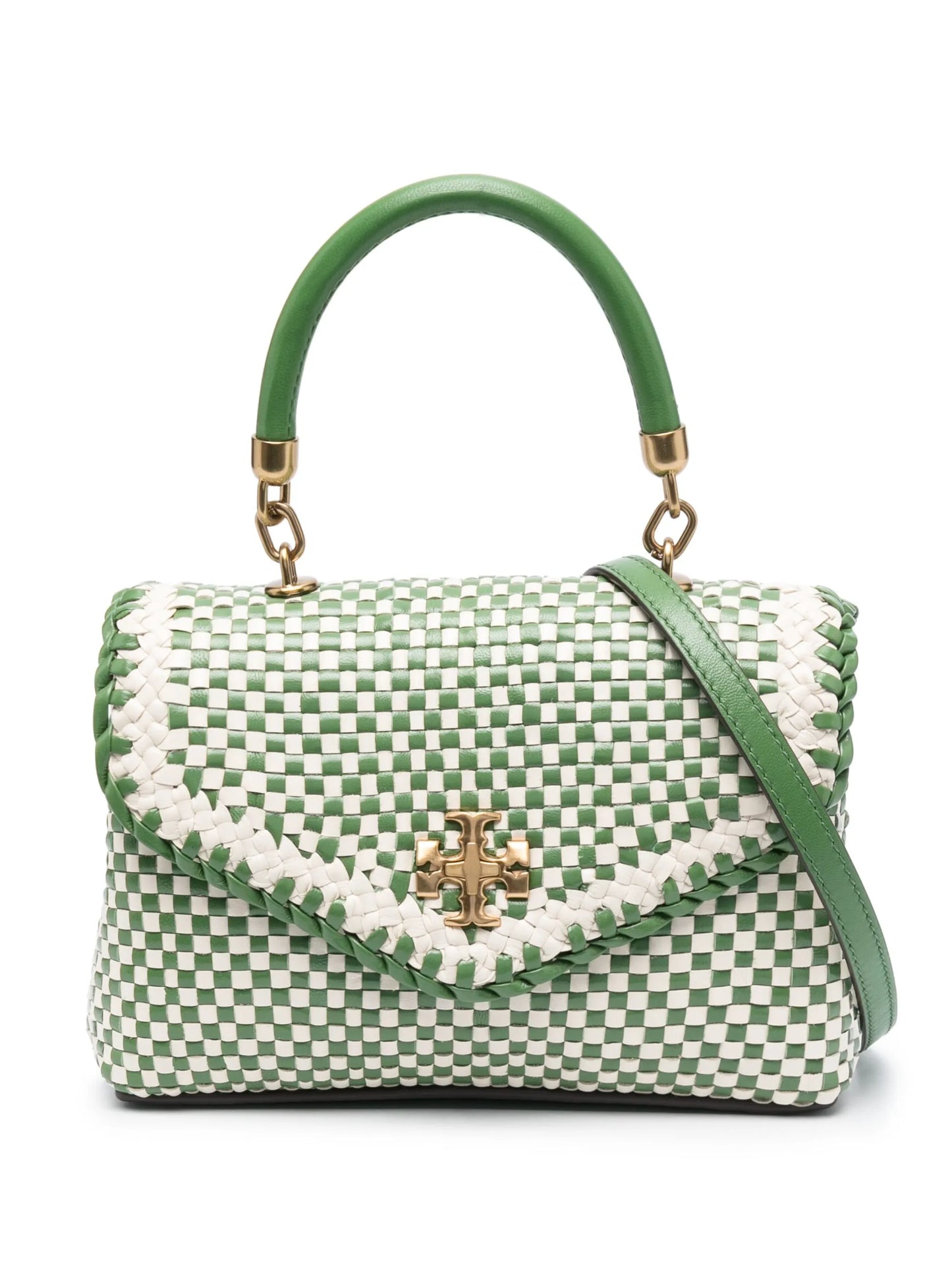 mini Kira woven tote bag