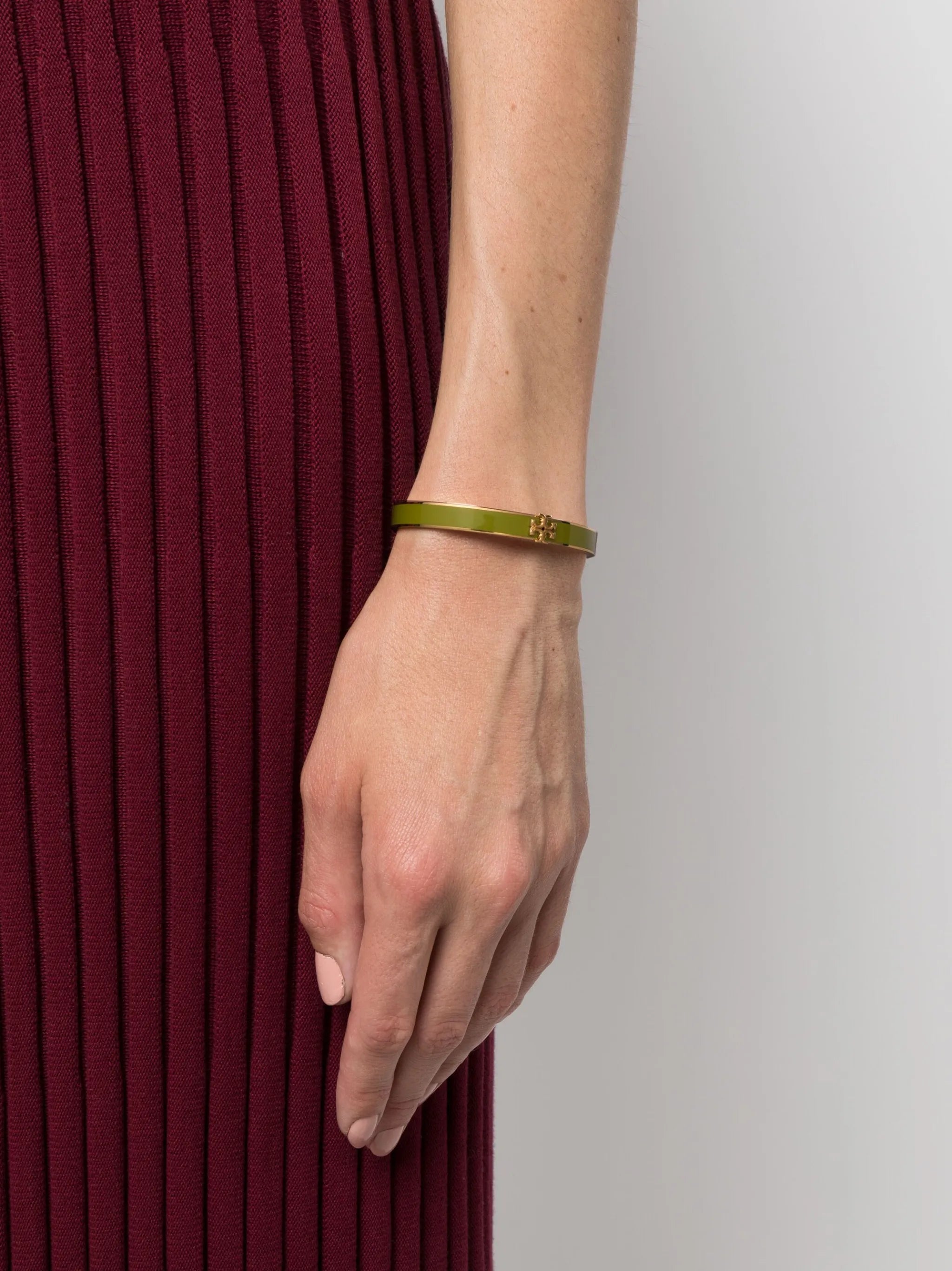 Kira logo-plaque bracelet