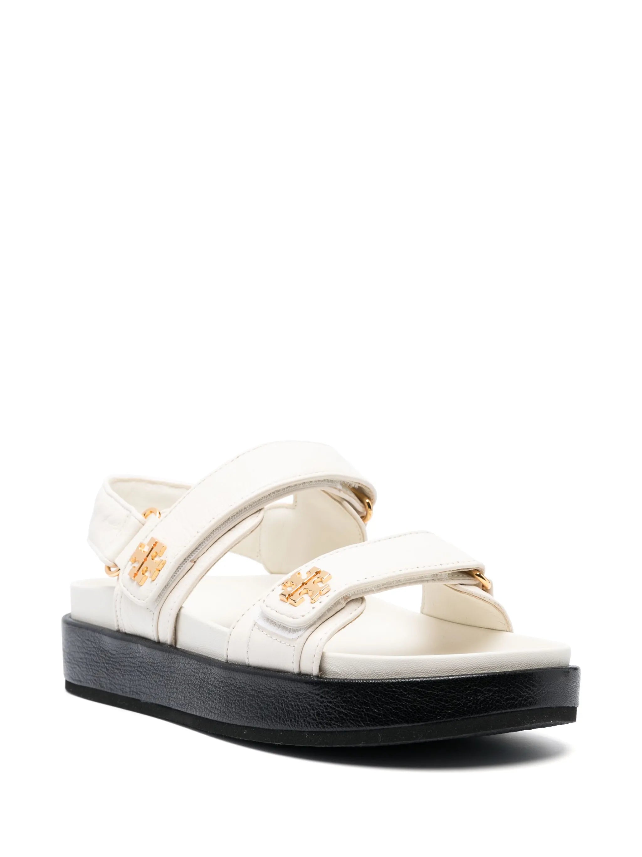 Kira logo-plaque sandals