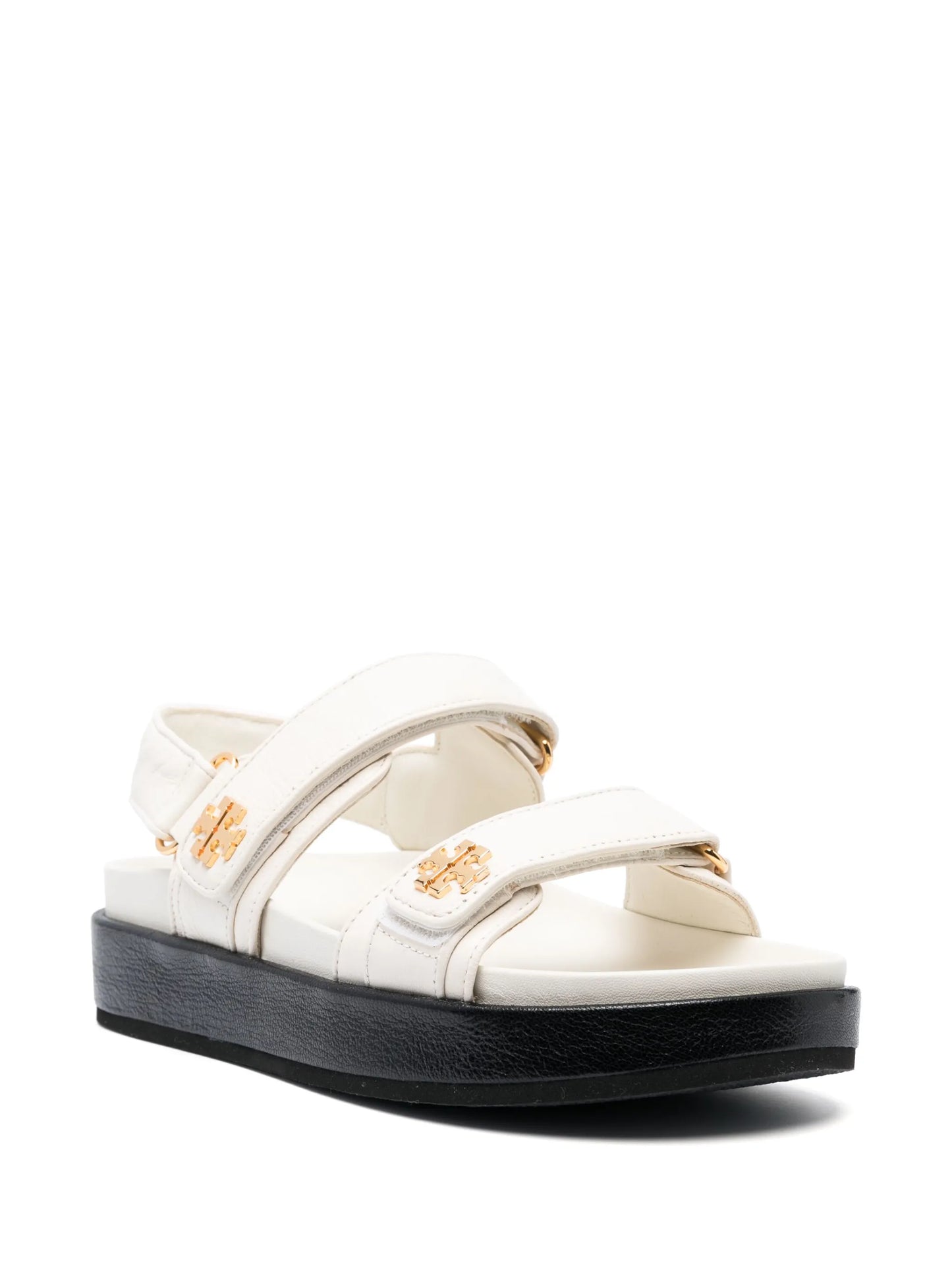 Kira logo-plaque sandals