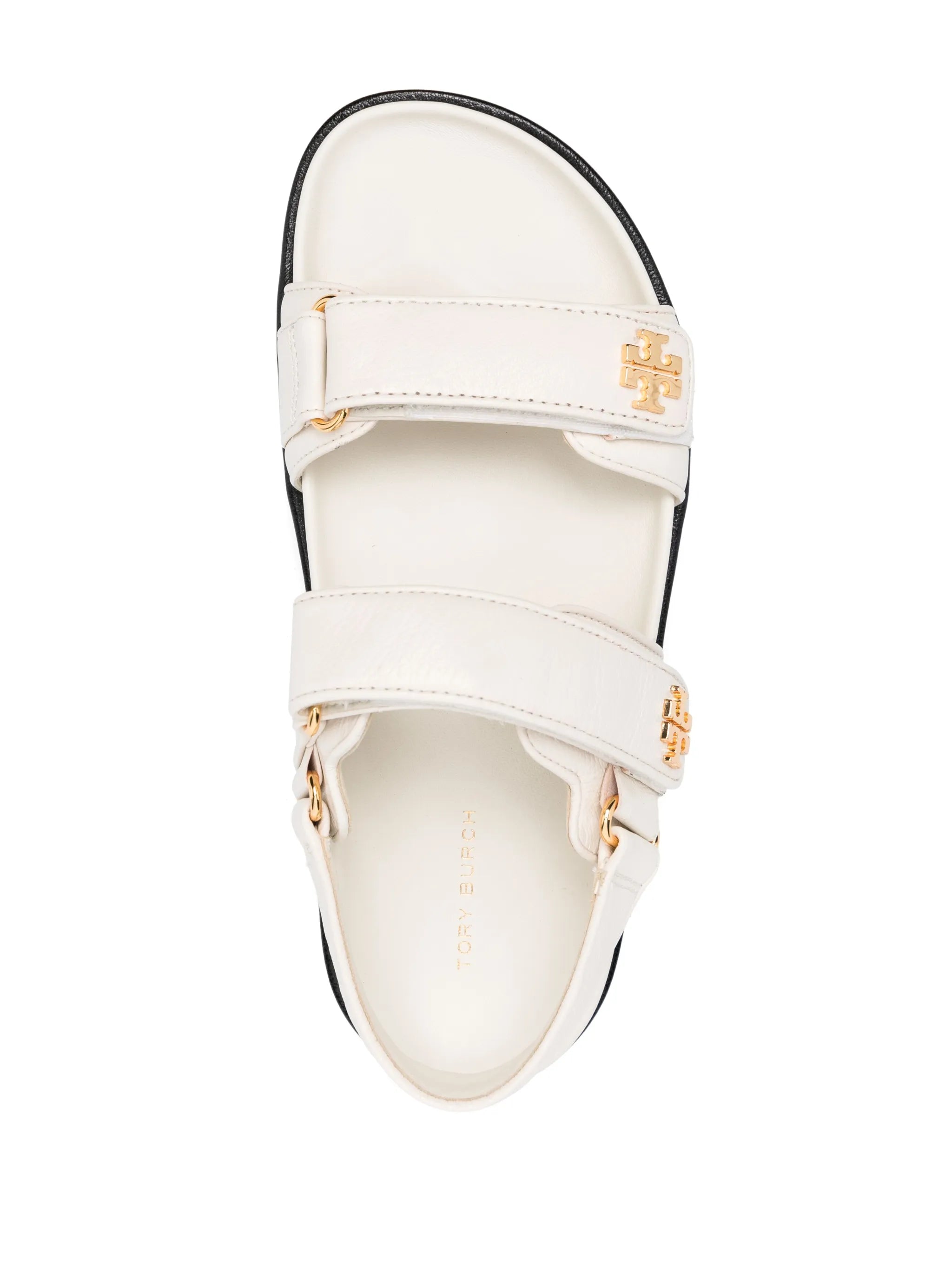 Kira logo-plaque sandals