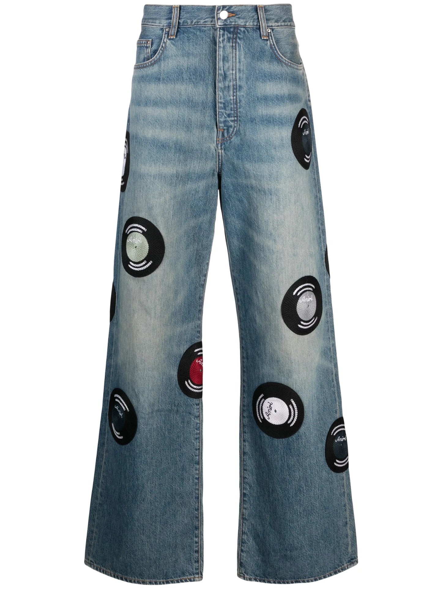 Record wide-leg jeans