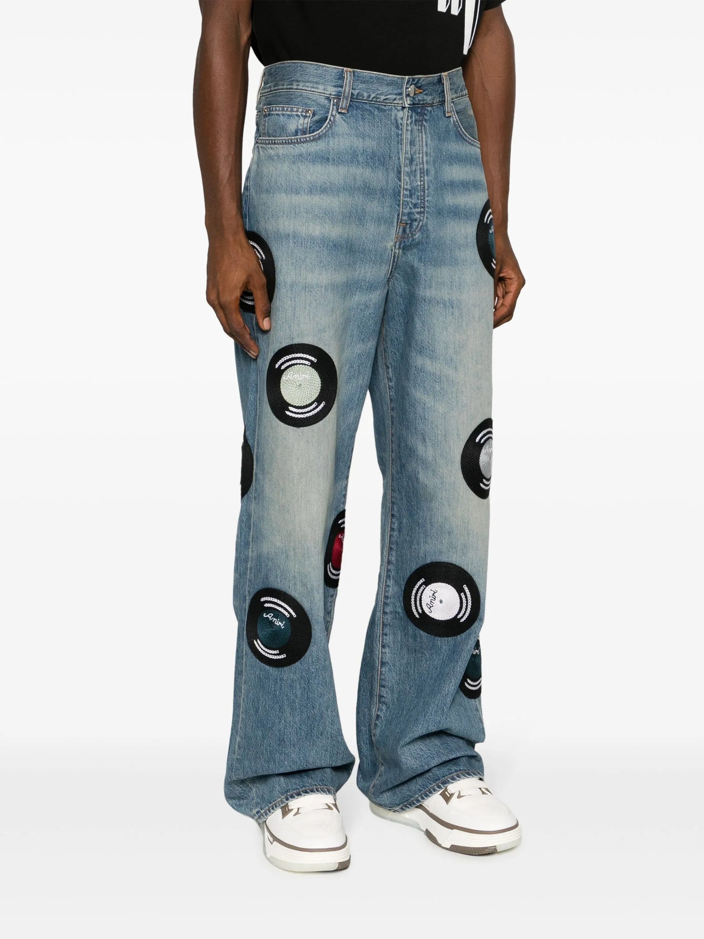 Record wide-leg jeans