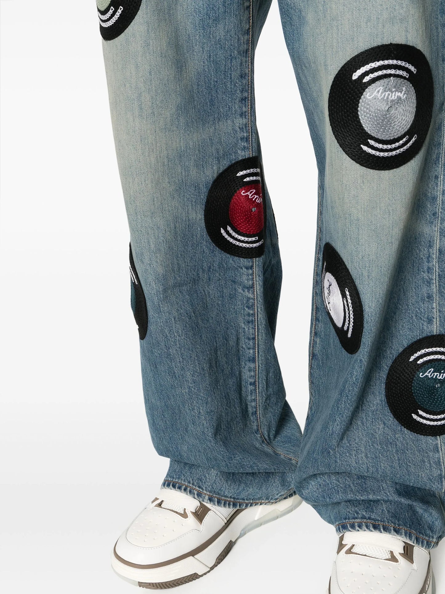 Record wide-leg jeans