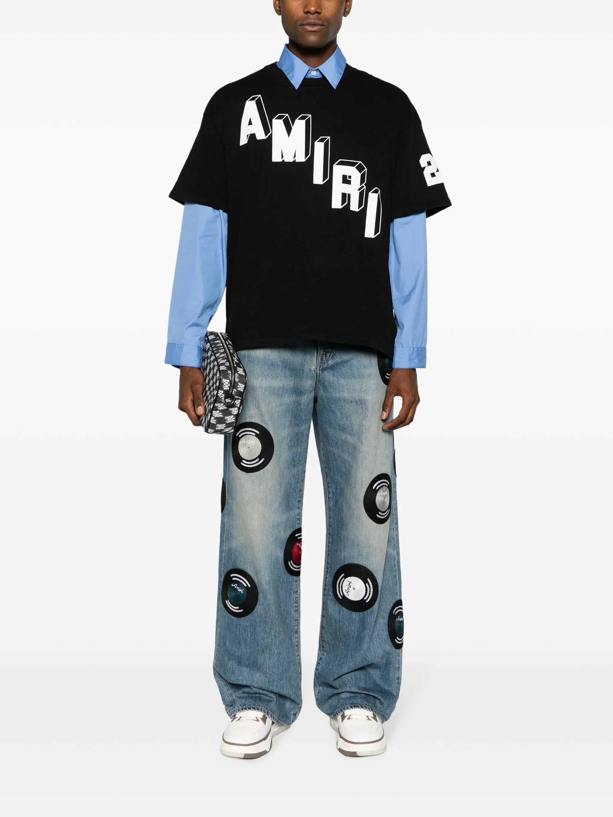 Record wide-leg jeans