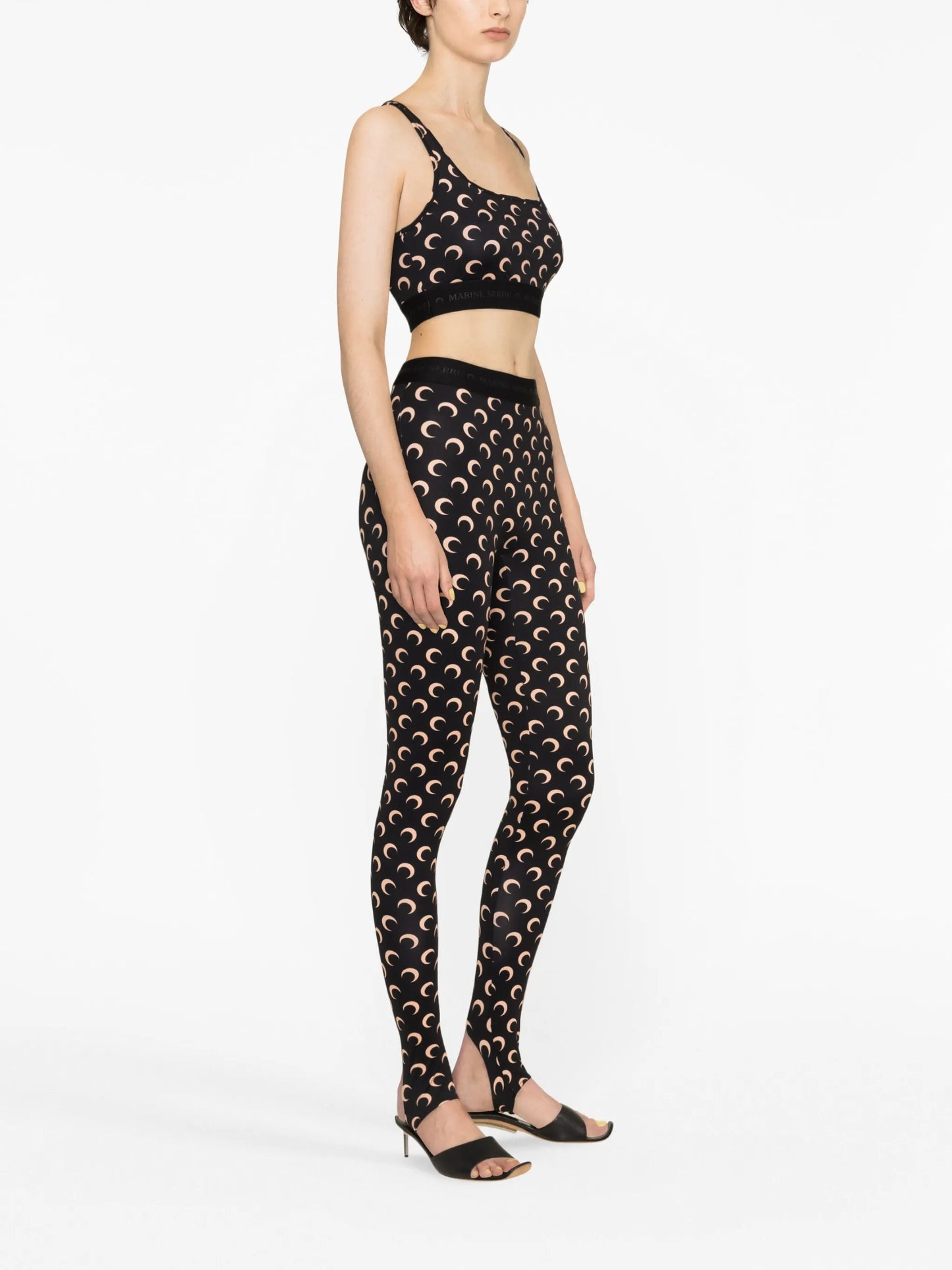 Moon printed leggings