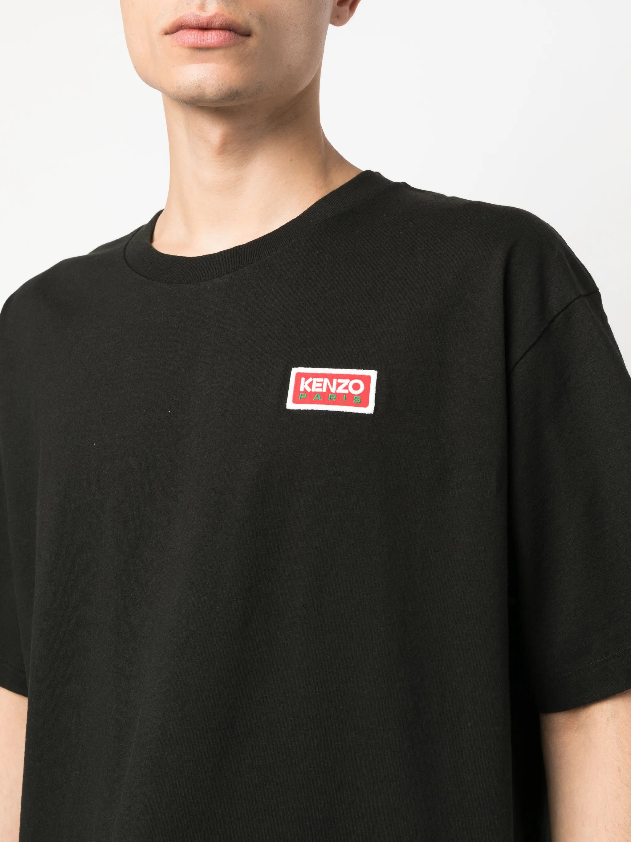 Kenzo Paris-print cotton T-shirt