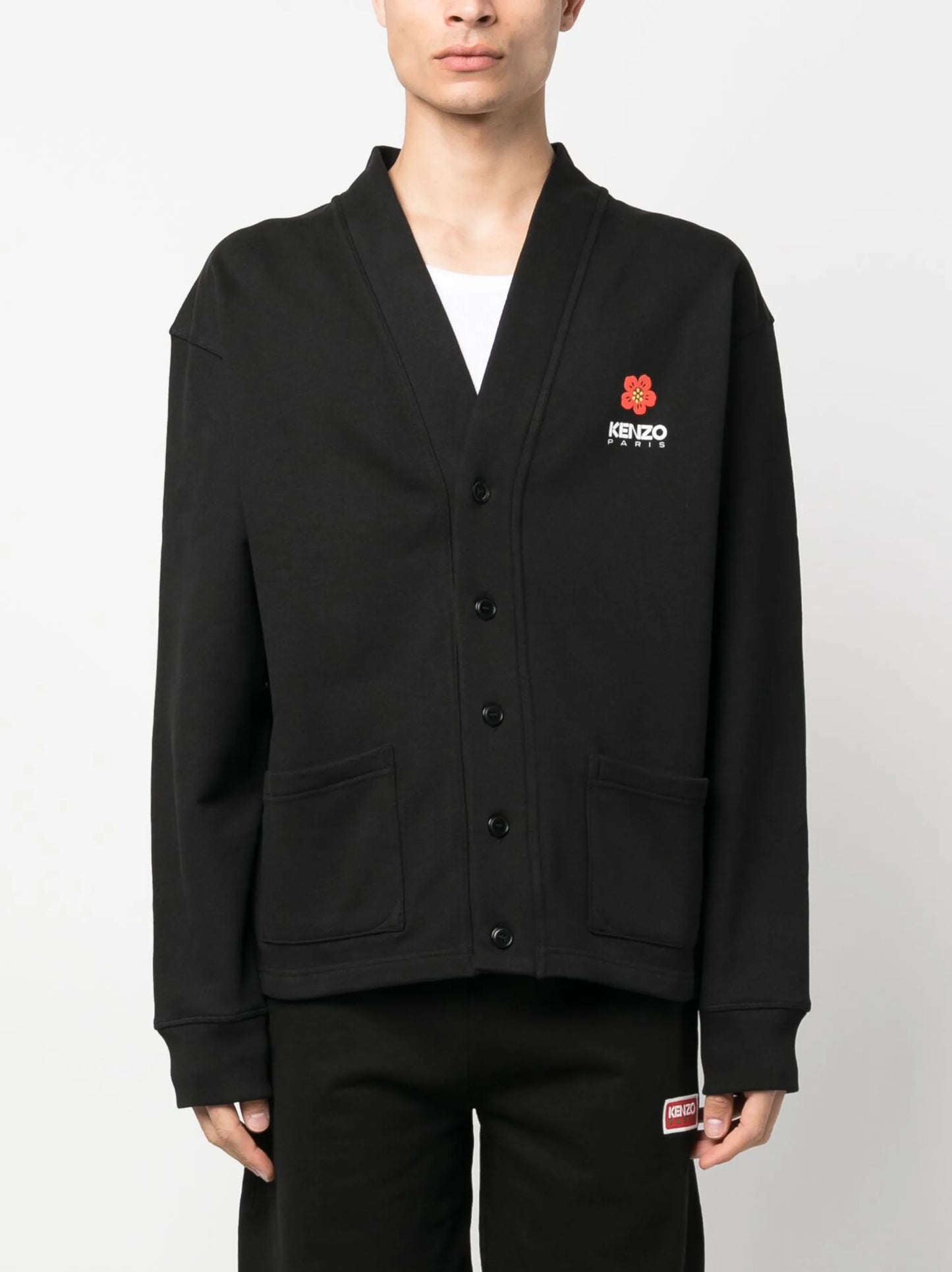Boke Flower motif cardigan