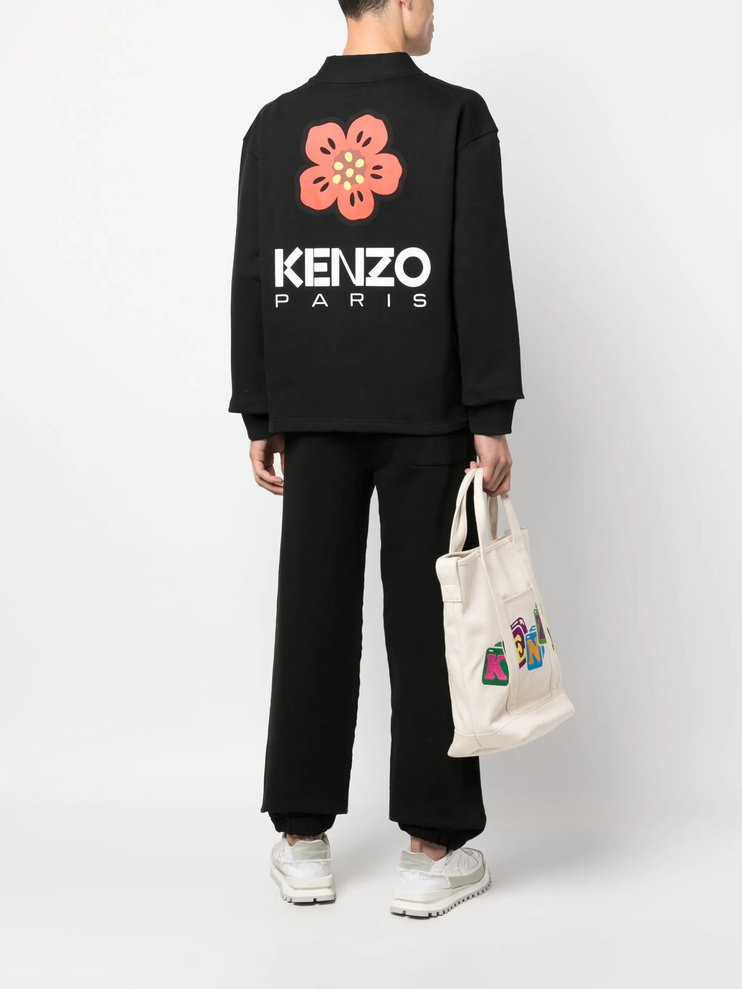Boke Flower motif cardigan