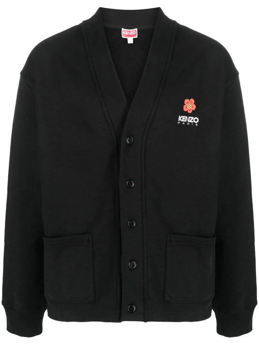 Boke Flower motif cardigan