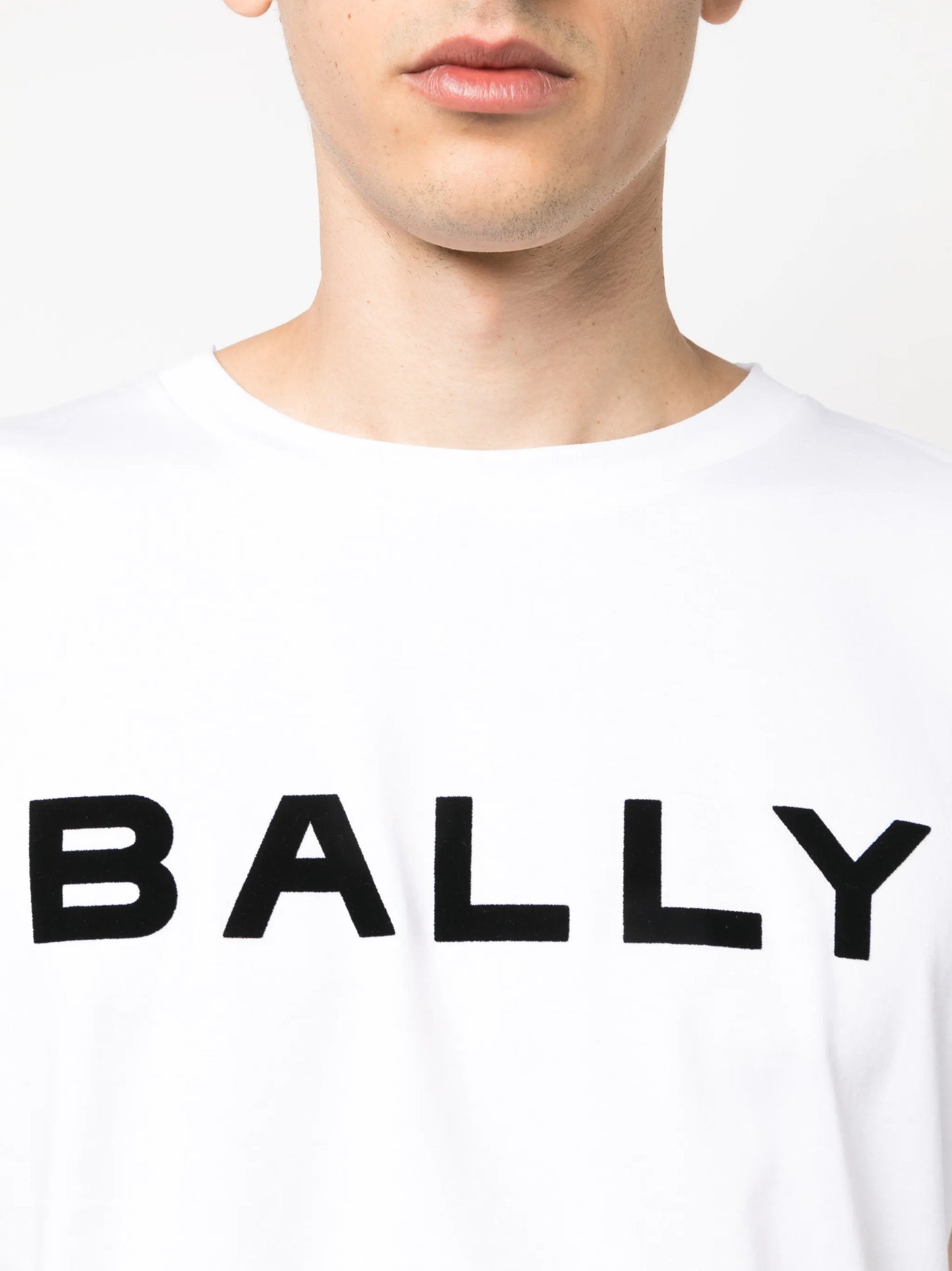 logo-print organic cotton T-shirt