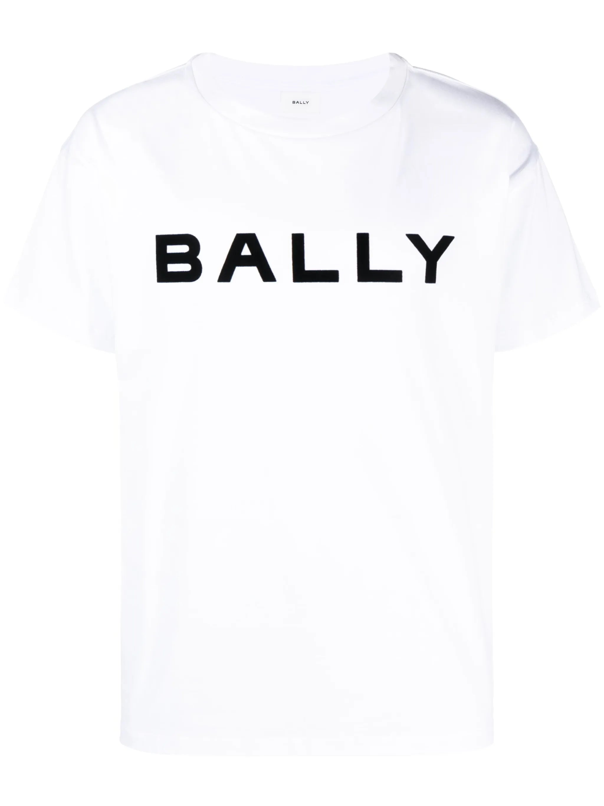 logo-print organic cotton T-shirt