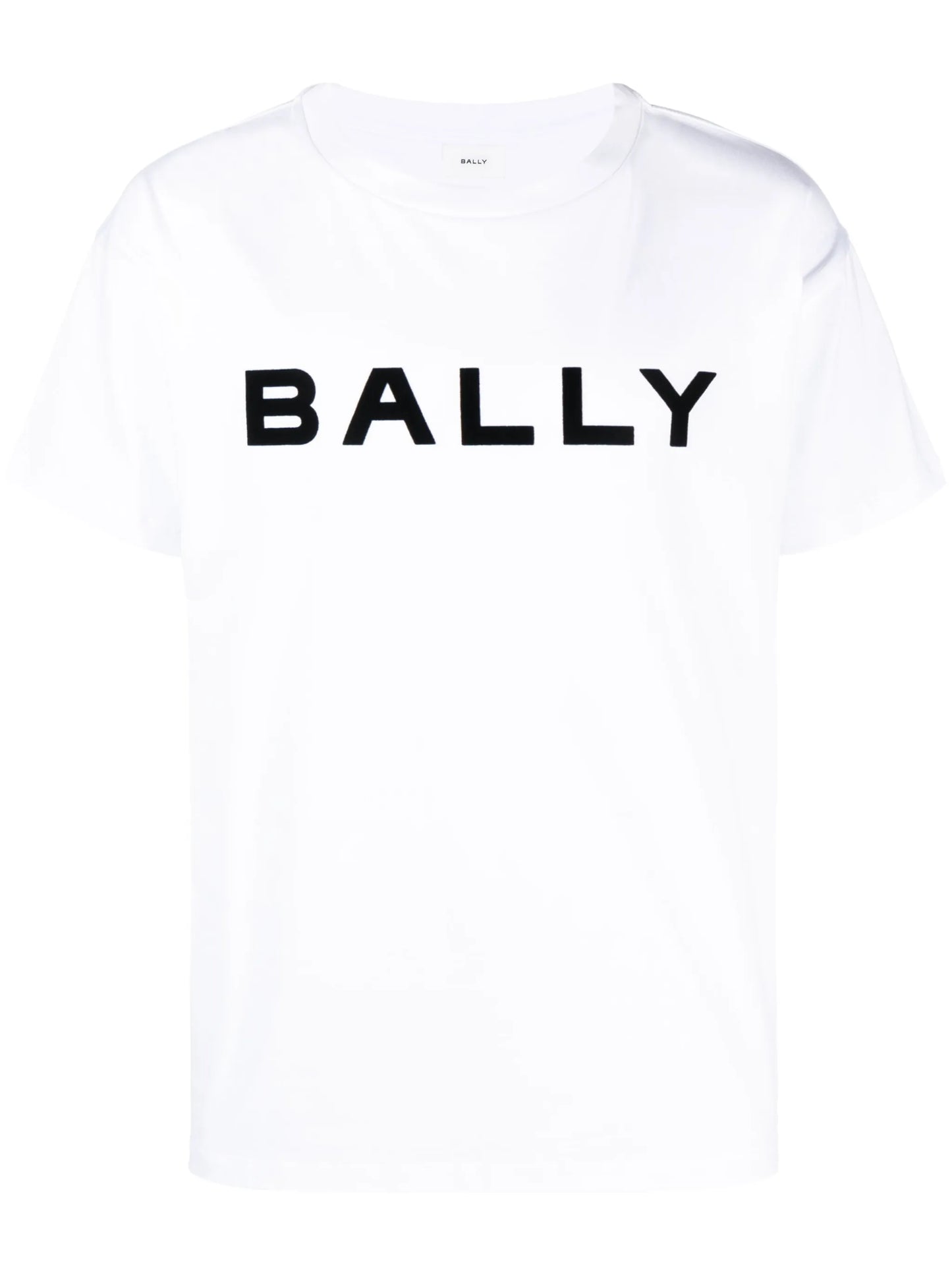 logo-print organic cotton T-shirt