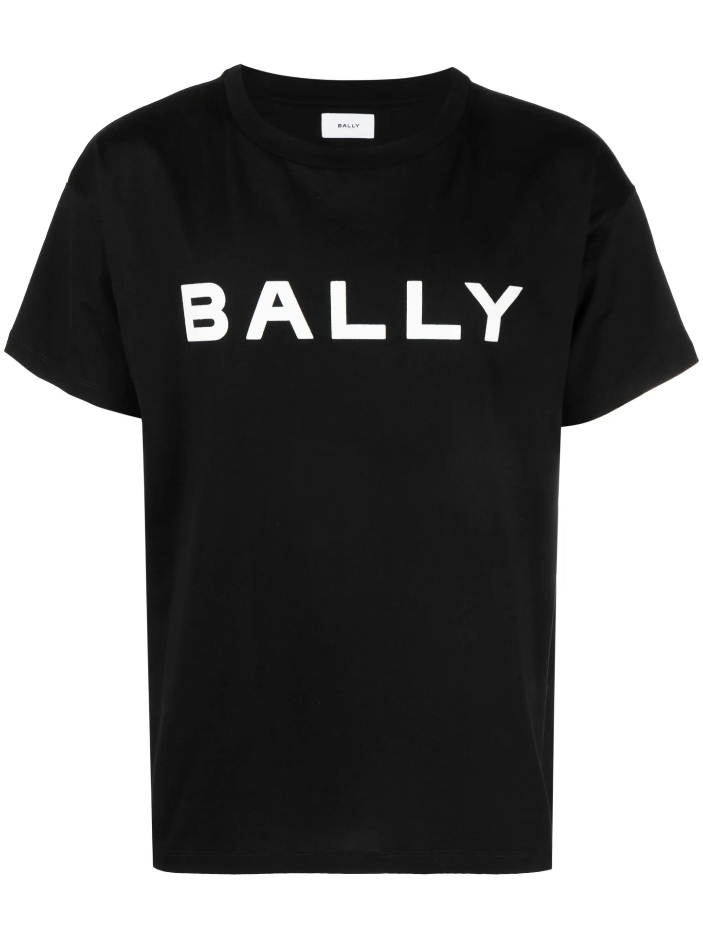 logo-print organic cotton T-shirt