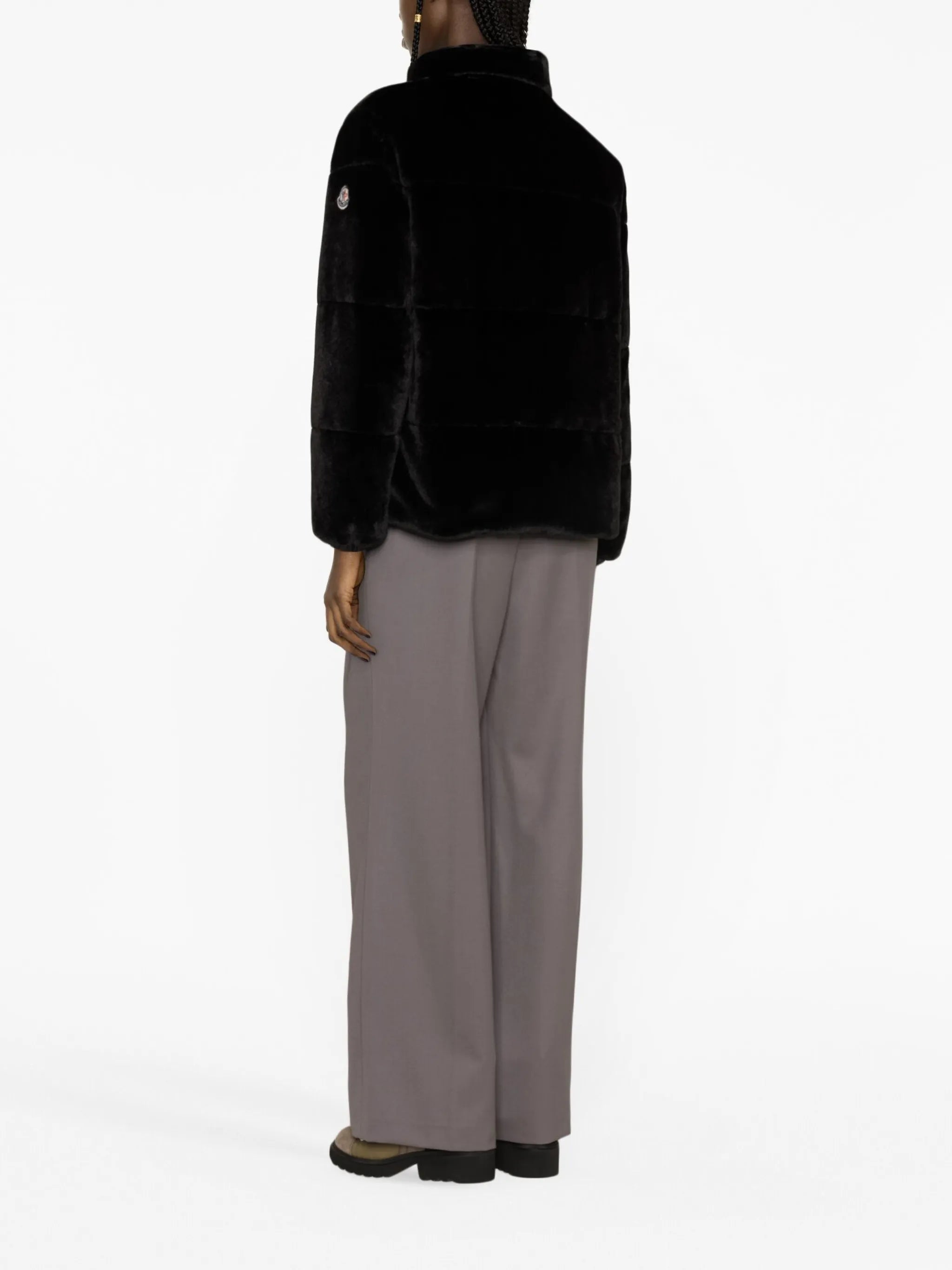 Pluvier faux-fur jacket