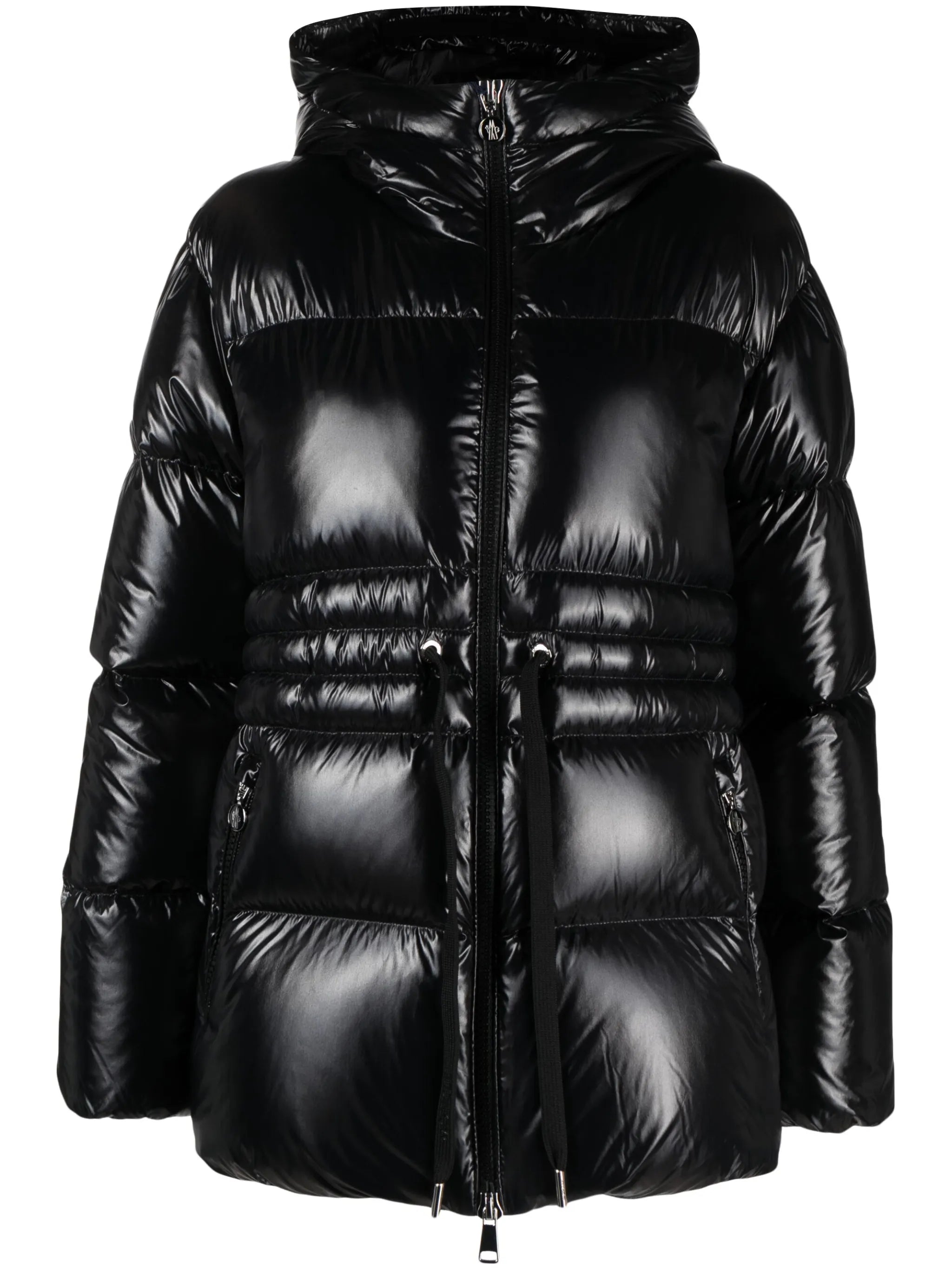 hooded puffer jacket