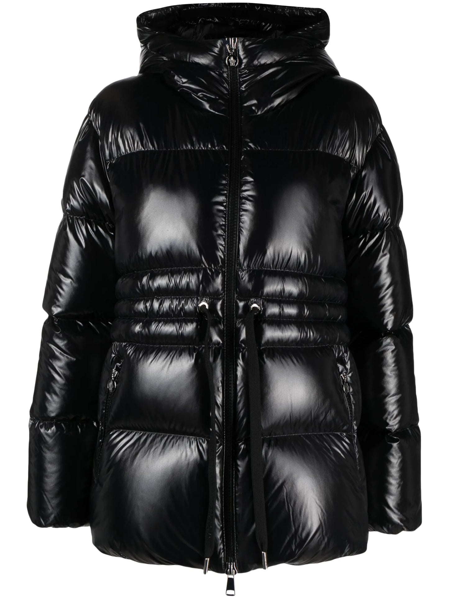 hooded puffer jacket
