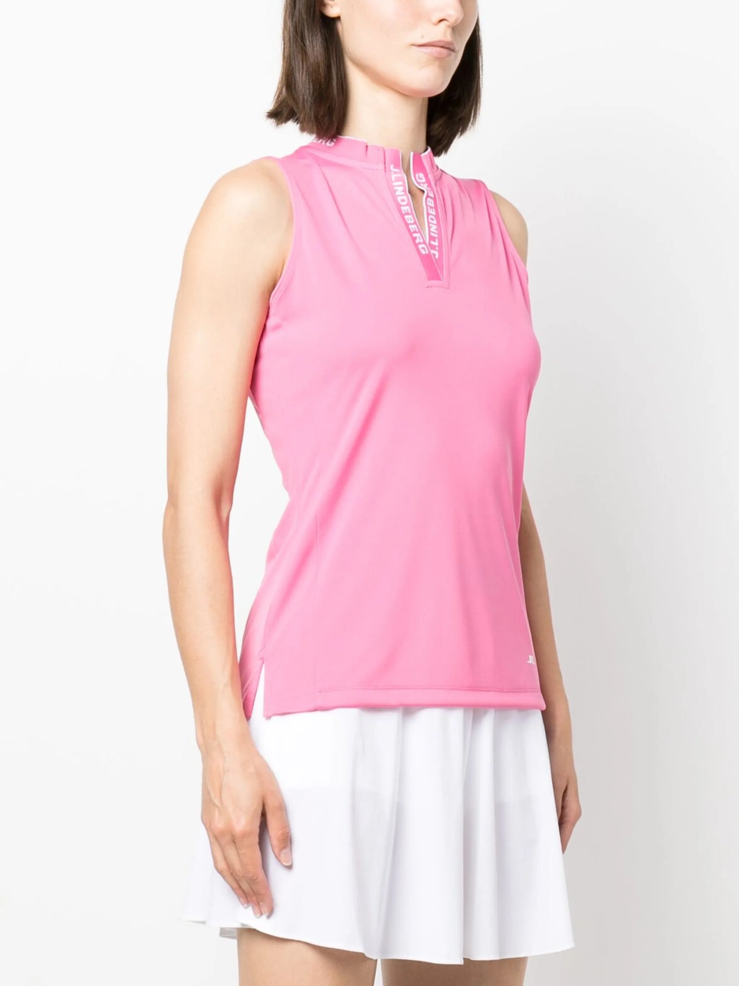 Leya logo-tape top