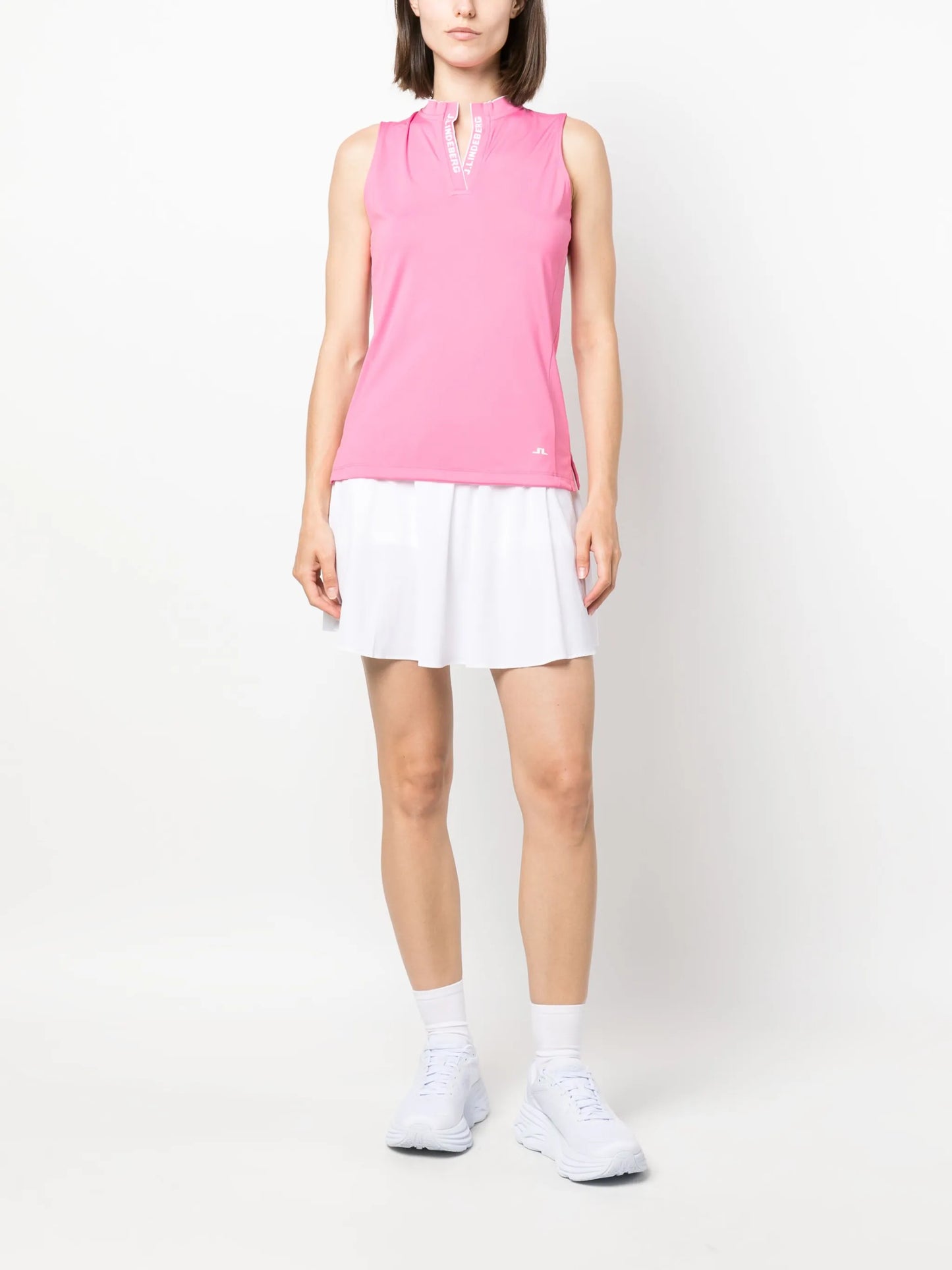 Leya logo-tape top
