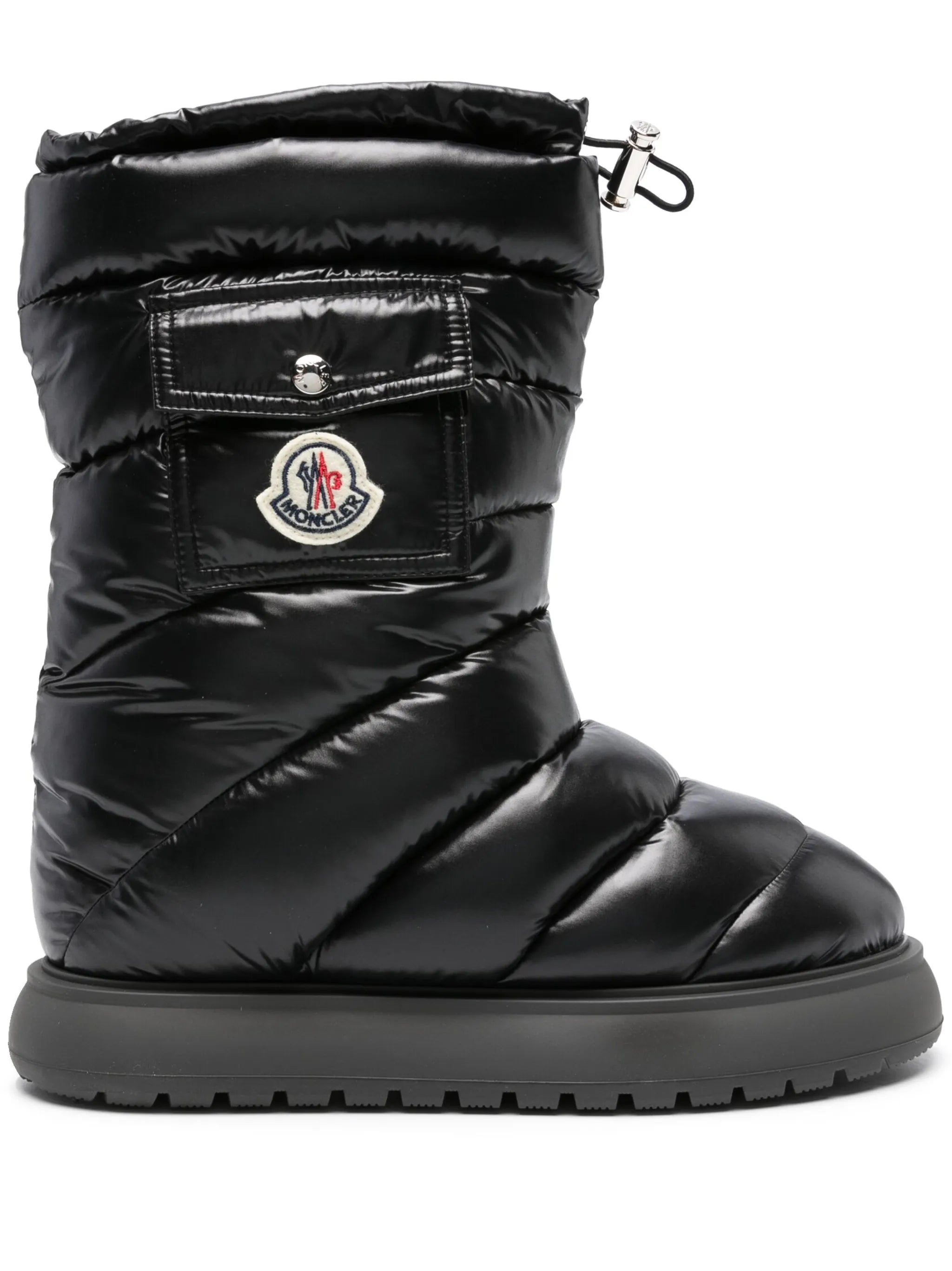 Gaia logo-patch snow boots