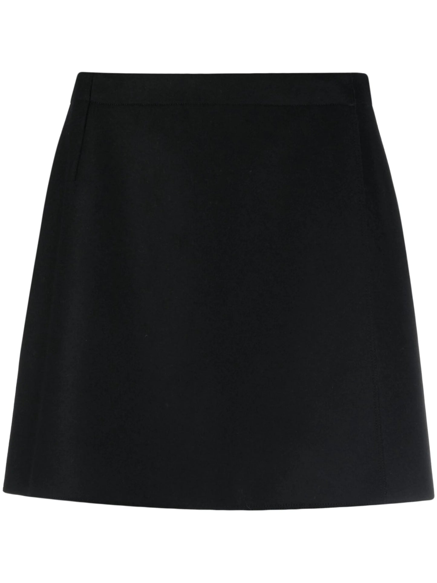wool-cashmere miniskirt