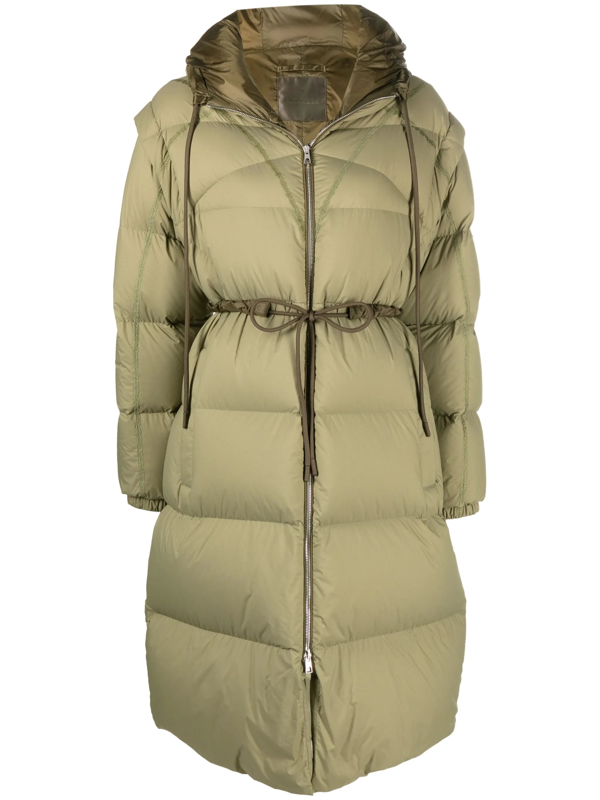 Roquette quilted parka coat