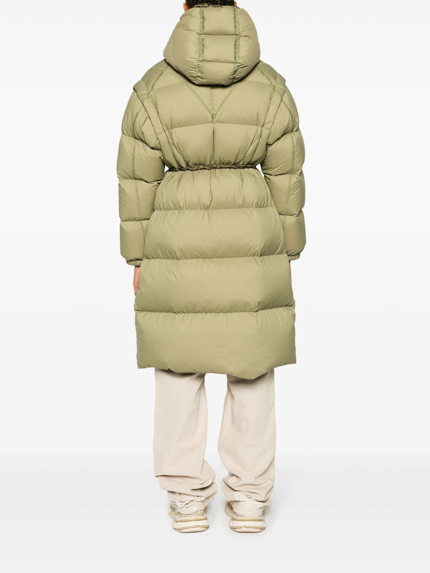 Roquette quilted parka coat
