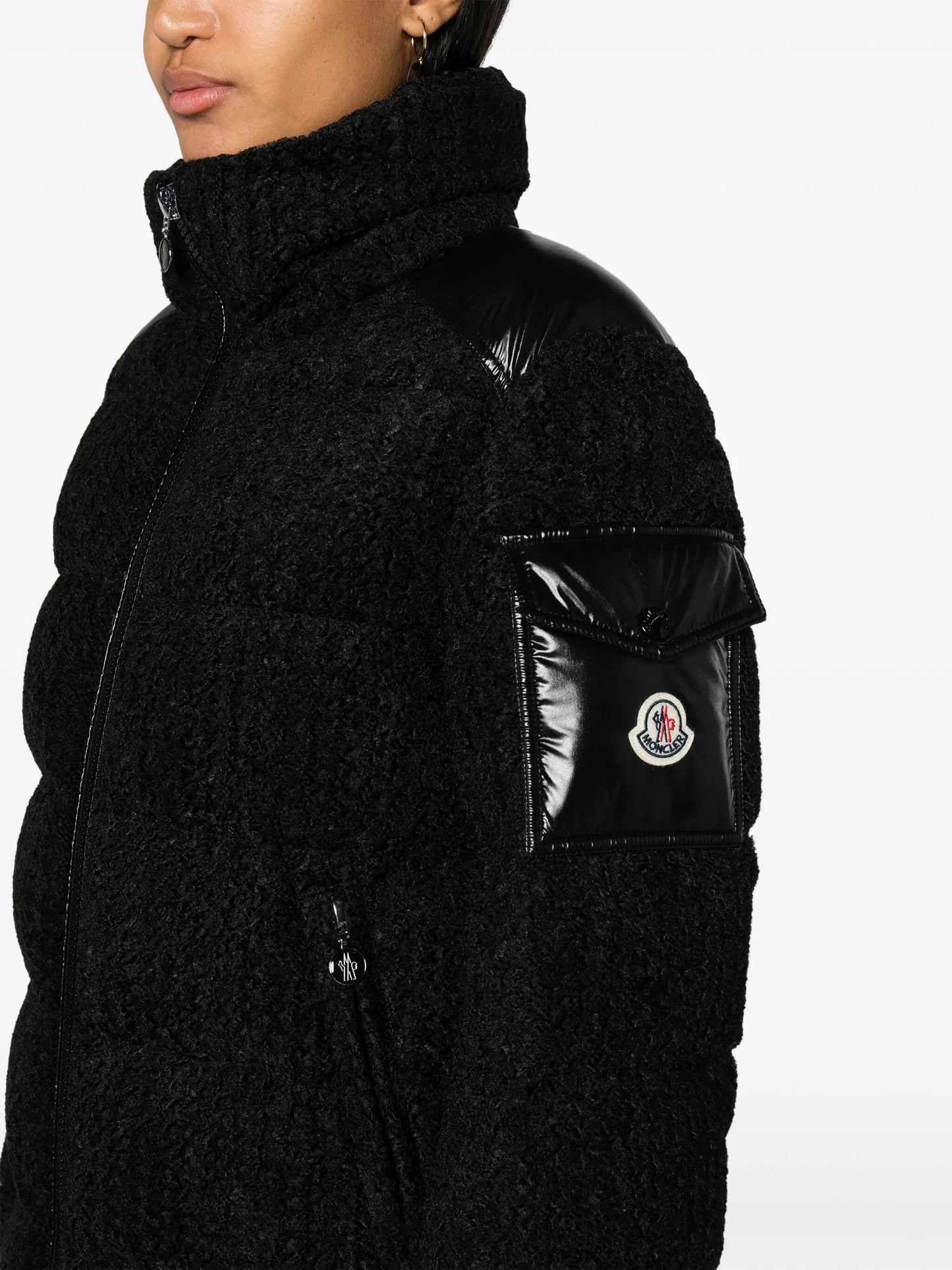 Oreti short down jacket