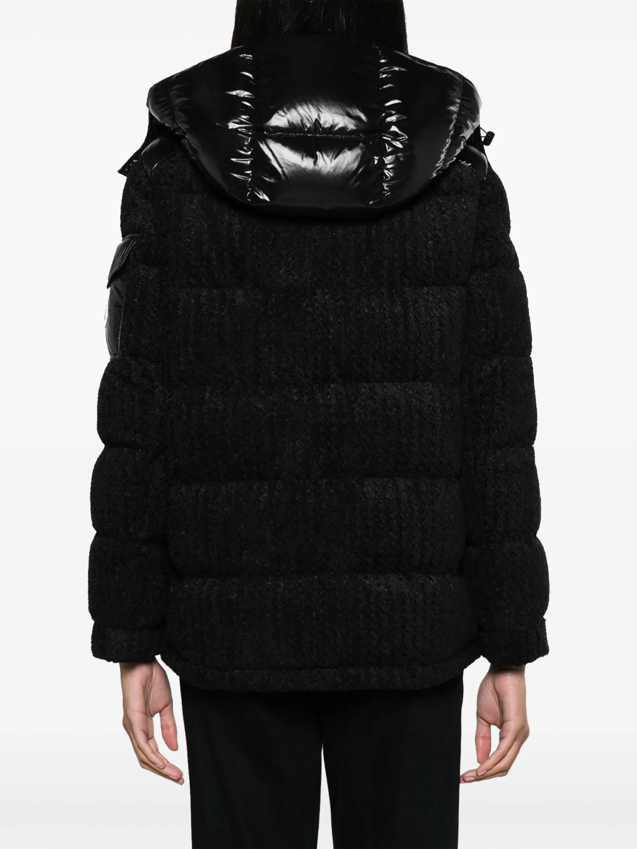 Oreti short down jacket