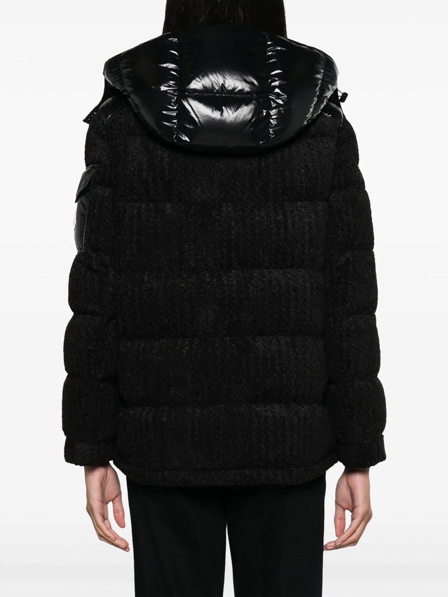 Oreti short down jacket