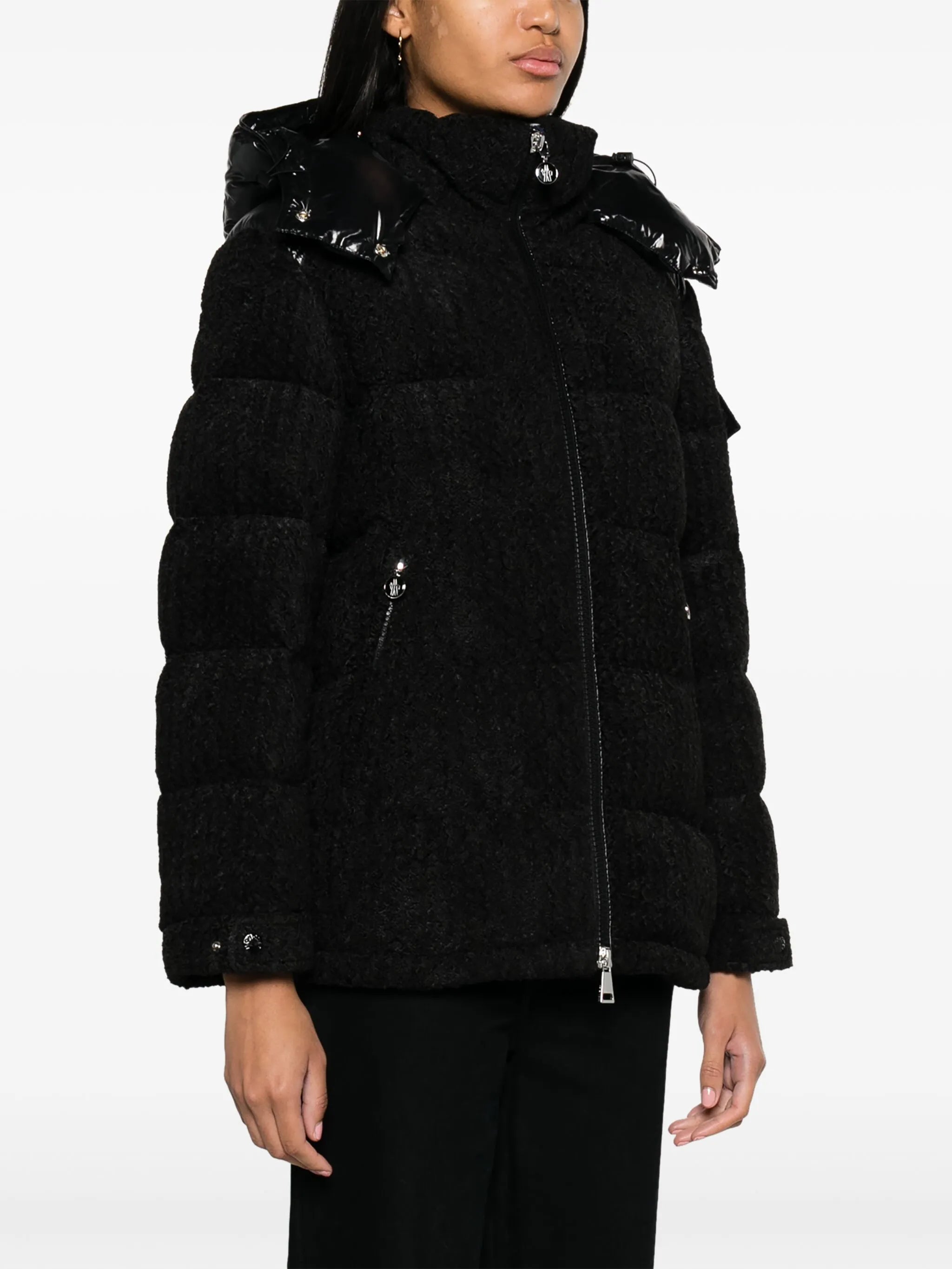 Oreti short down jacket