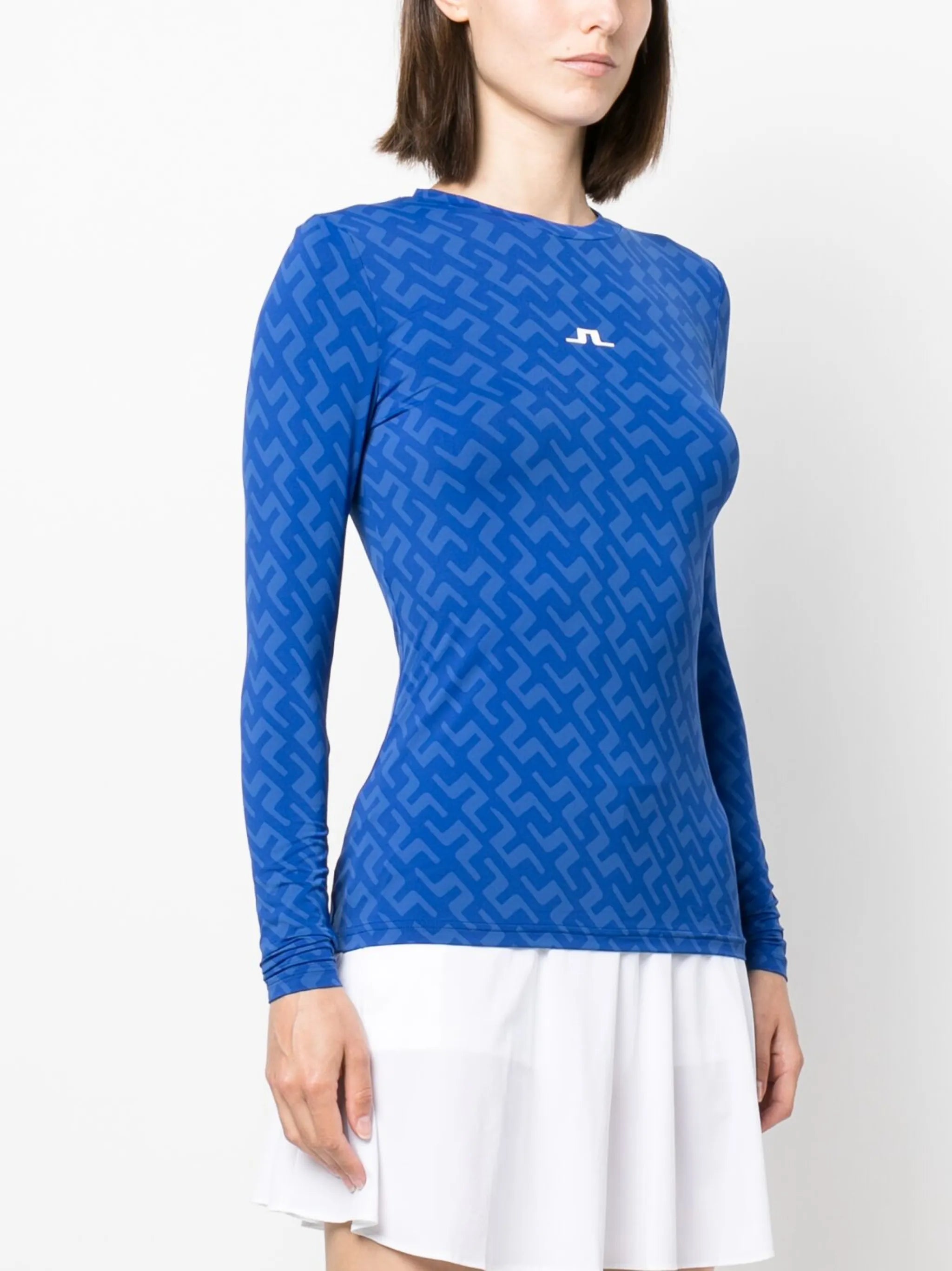 logo-print compression top
