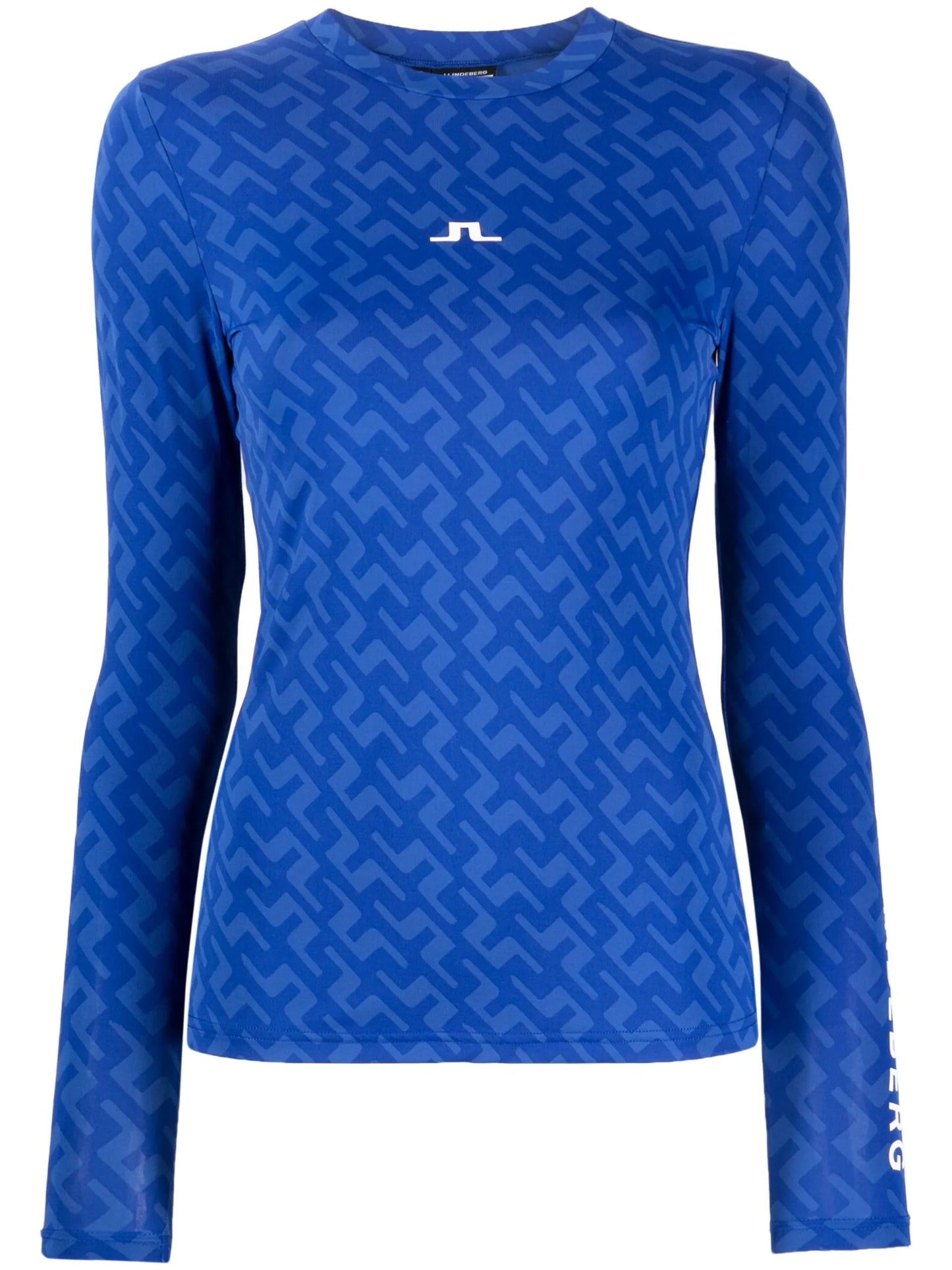 logo-print compression top