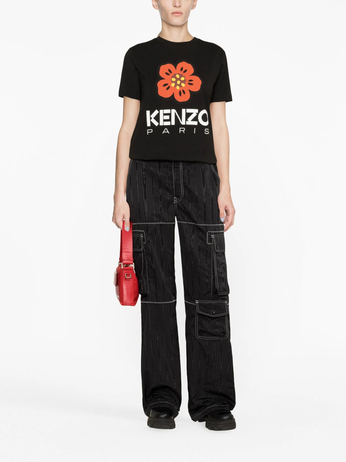 Boke Flower cotton T-shirt