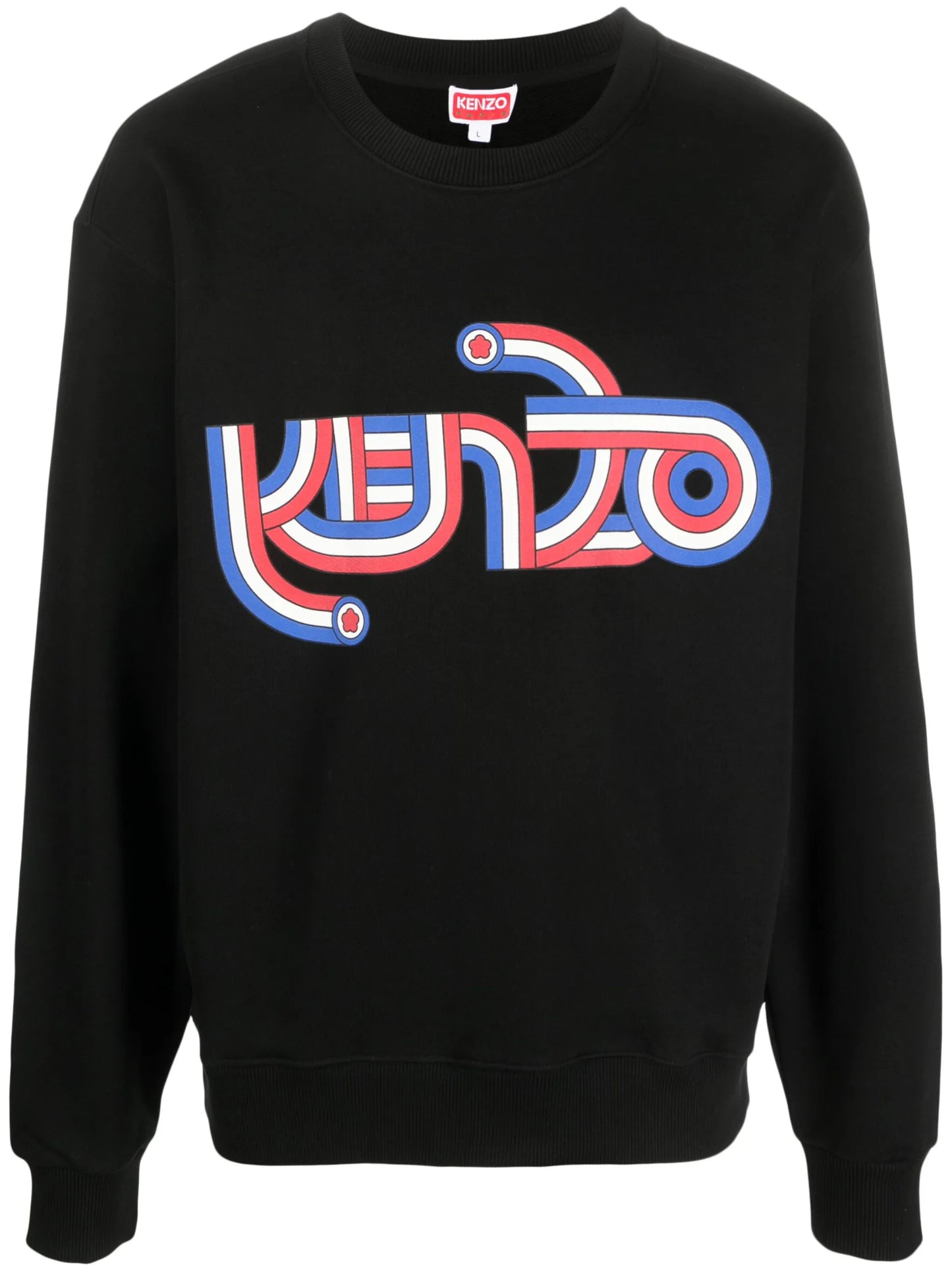 logo-print cotton sweatshirt
